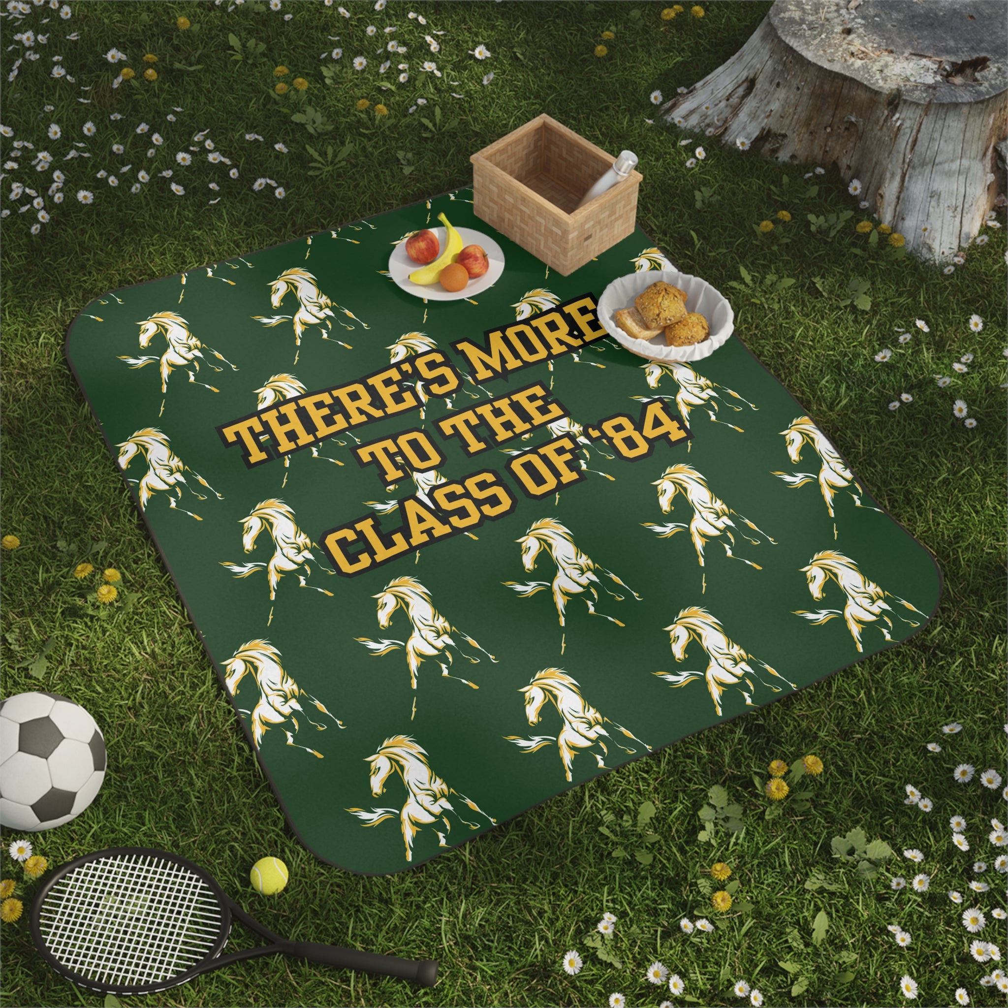 MCHS - Mustang Pattern '84 Picnic Blanket - MC8403