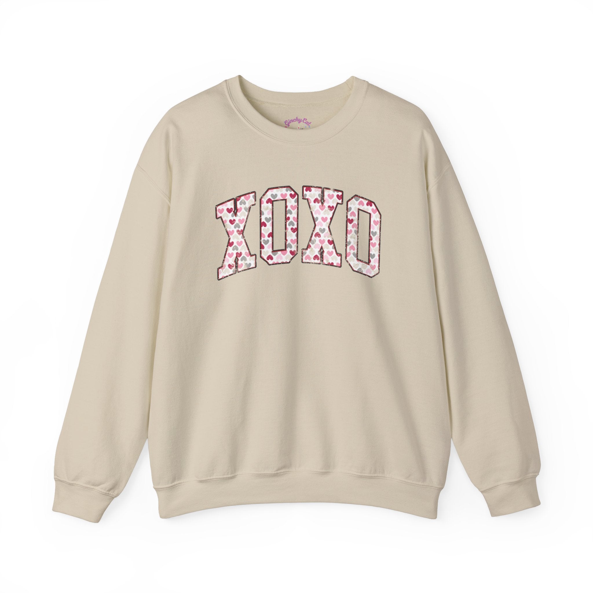 Love is in the Air: Crewneck XOXO Unisex Sweatshirt
