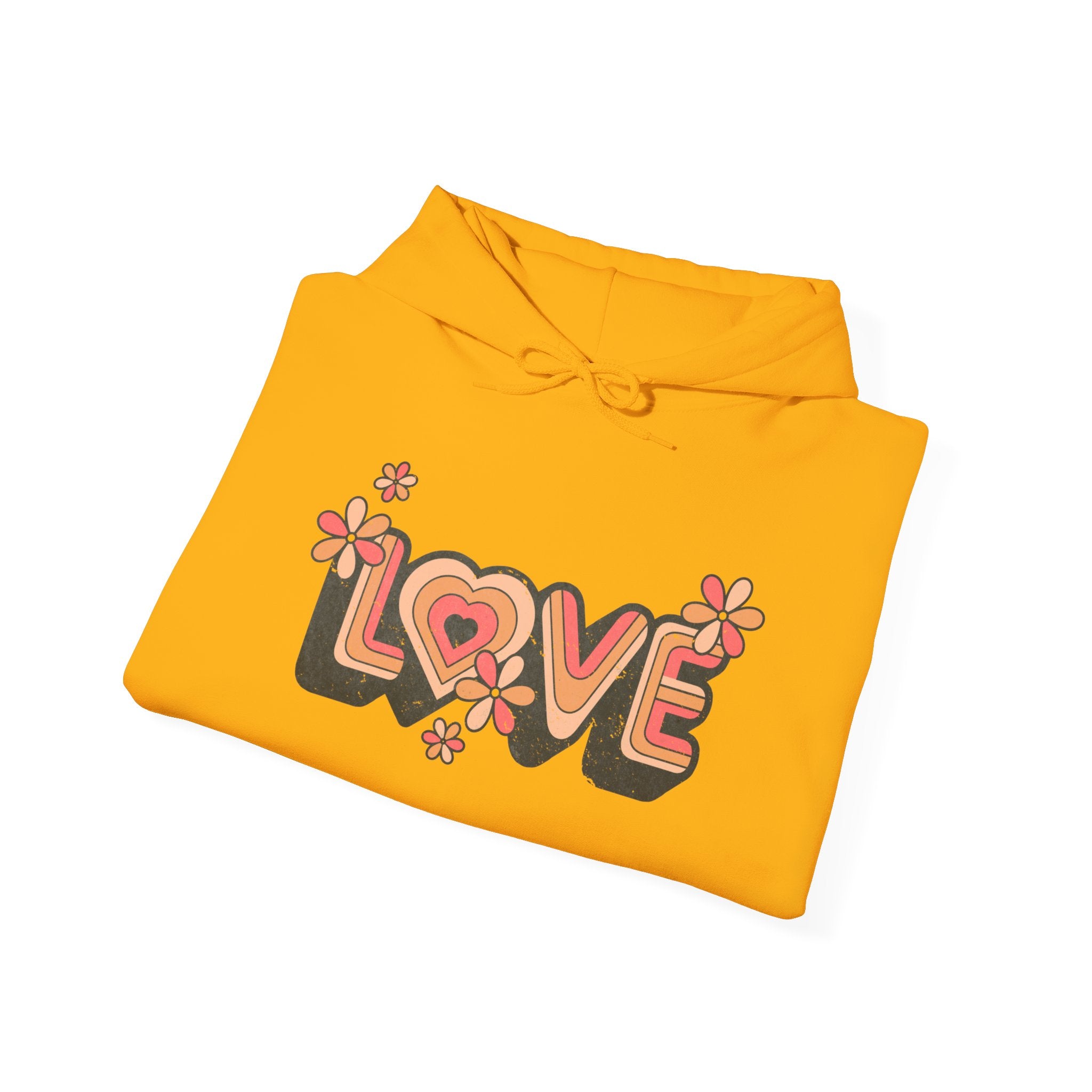 Love is in the Air: Retro Love Hoodie Sweatshirt