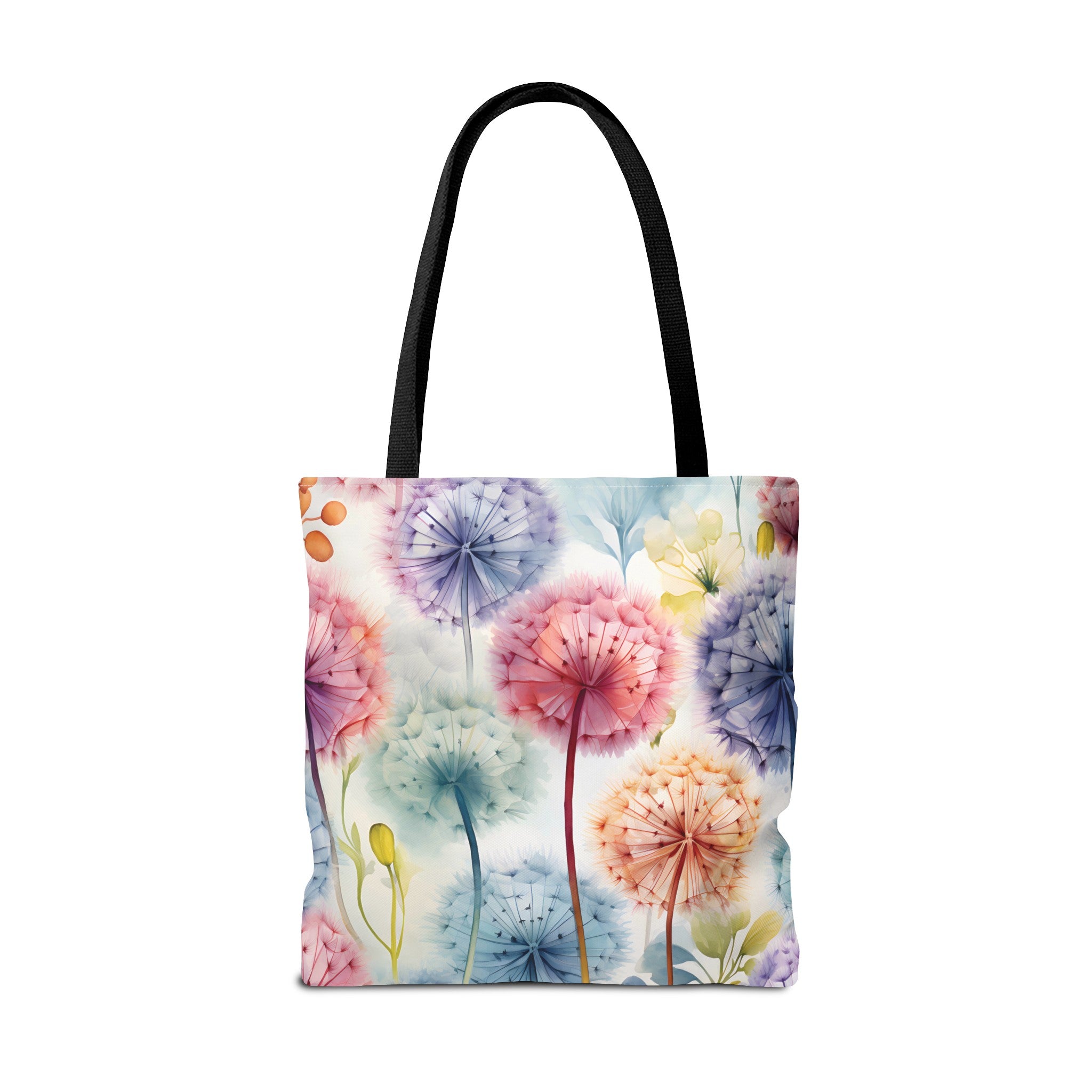 Reusable Tote Bag - Colorful Dandelions