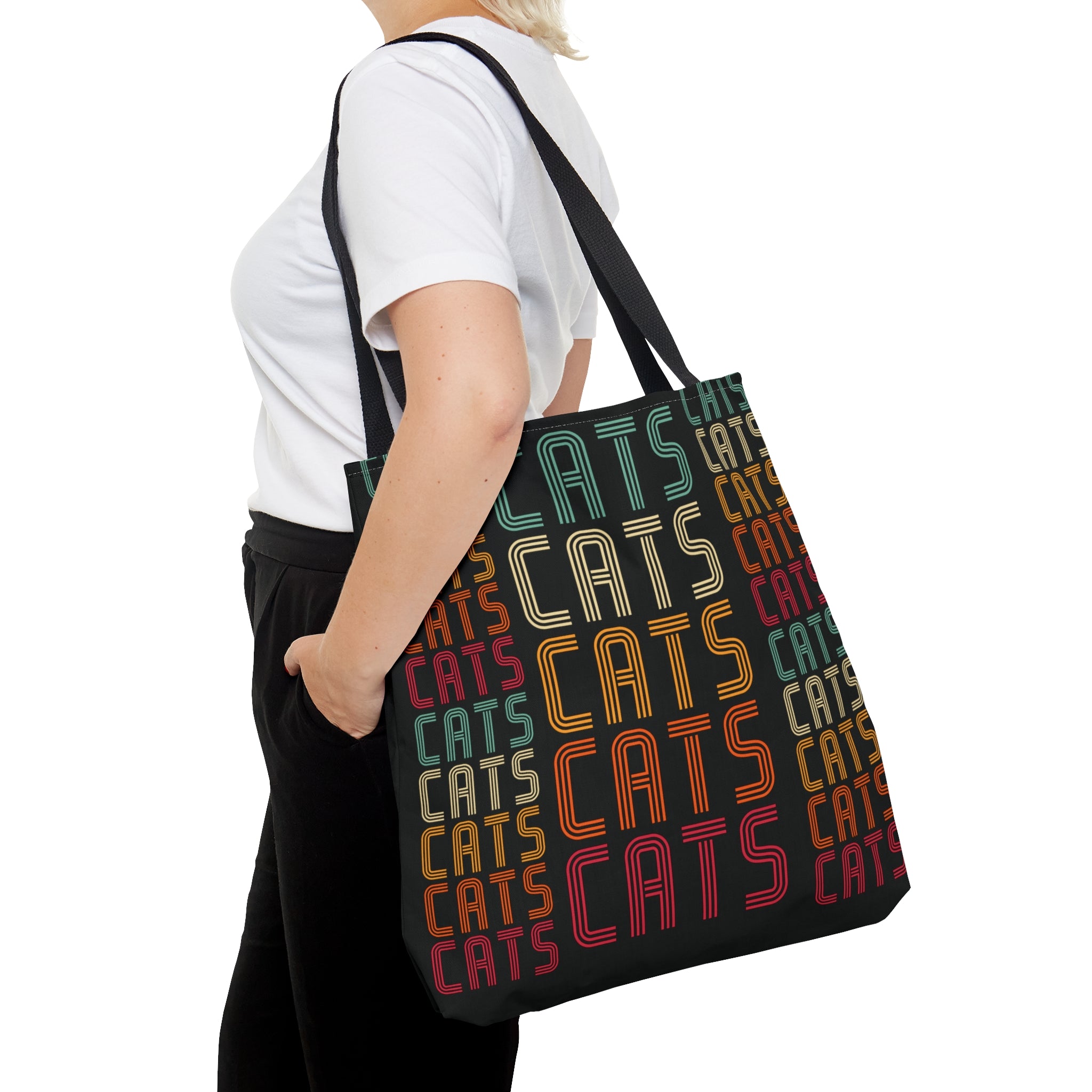 Reusable Tote Bag - Cats Cats Cats
