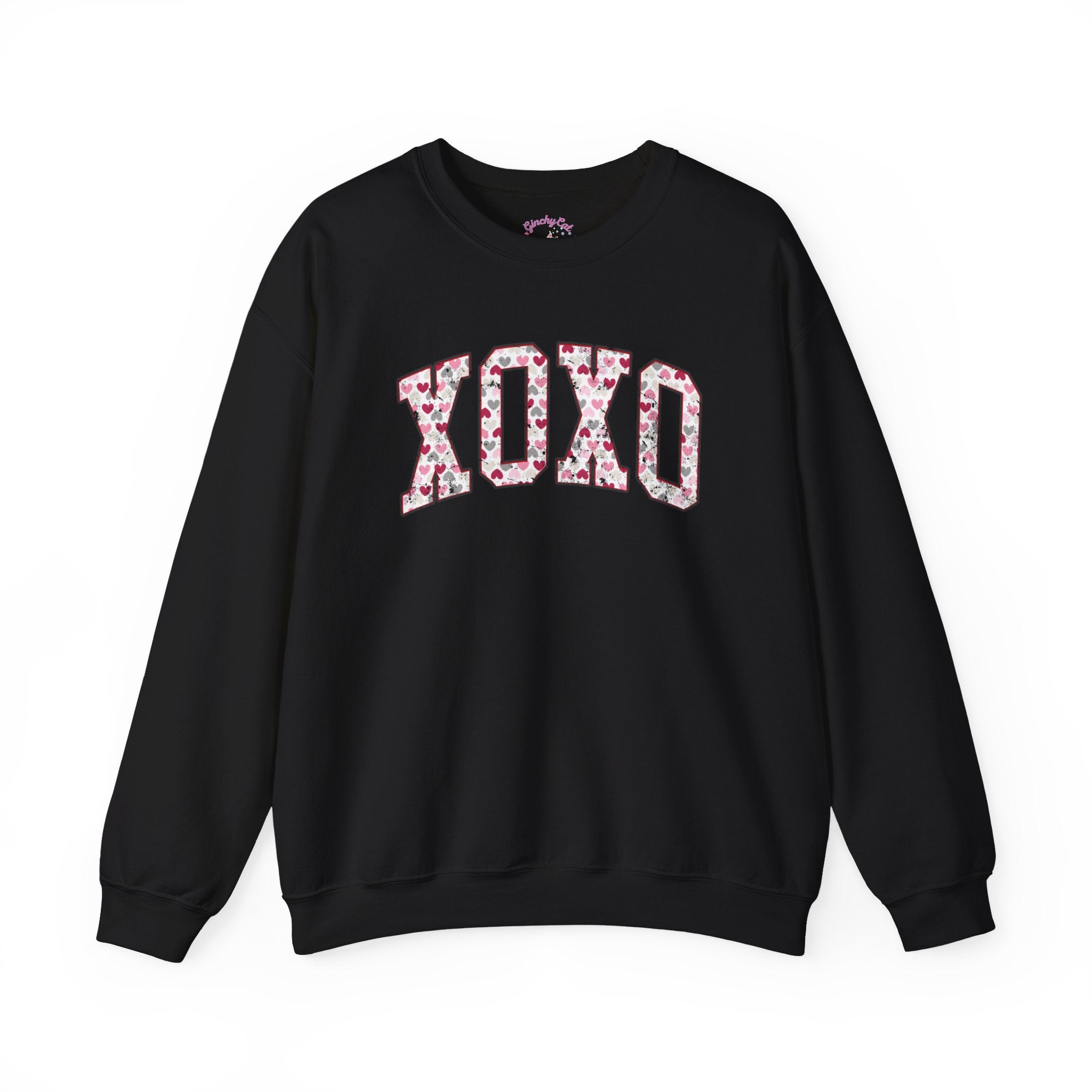 Love is in the Air: Crewneck XOXO Unisex Sweatshirt