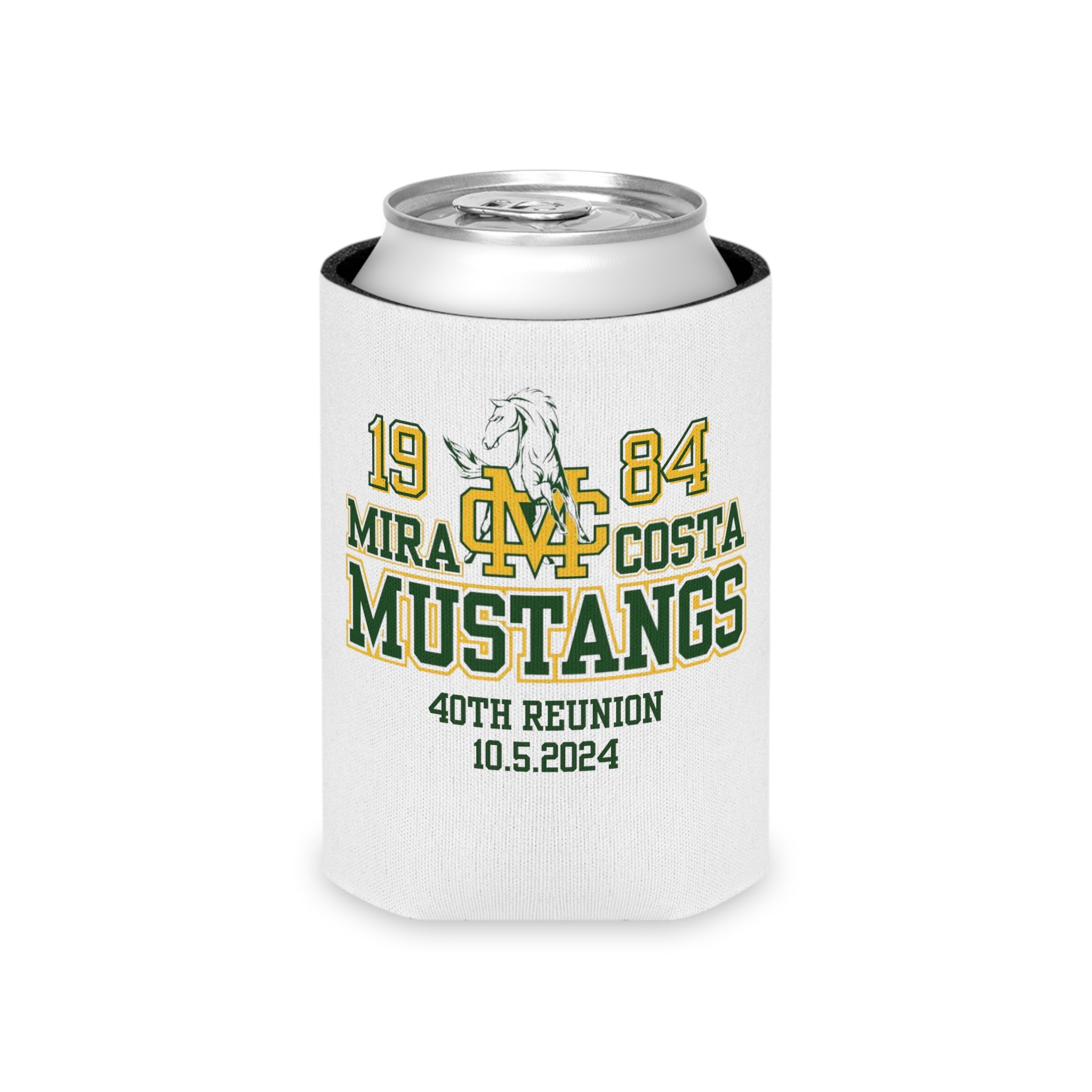 Mira Costa Mustangs 1984 Can Cooler - MC8412