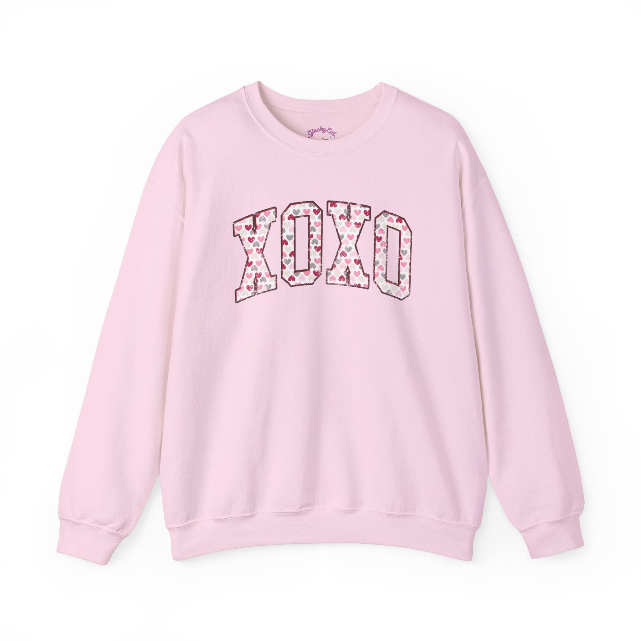 Love is in the Air: Crewneck XOXO Unisex Sweatshirt