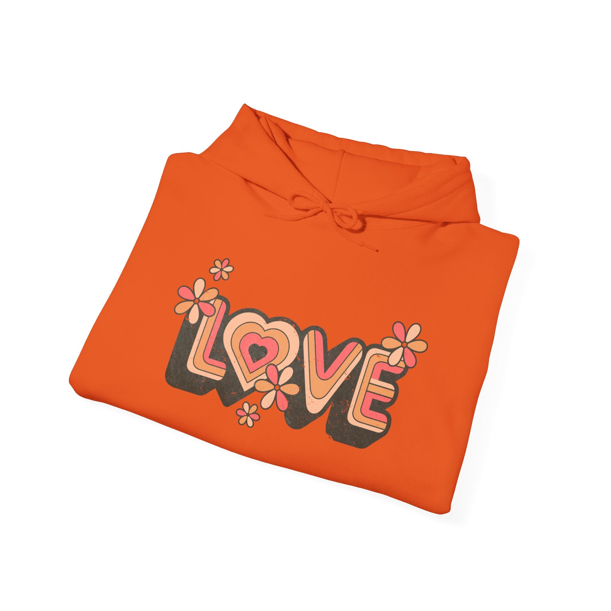 Love is in the Air: Retro Love Hoodie Sweatshirt