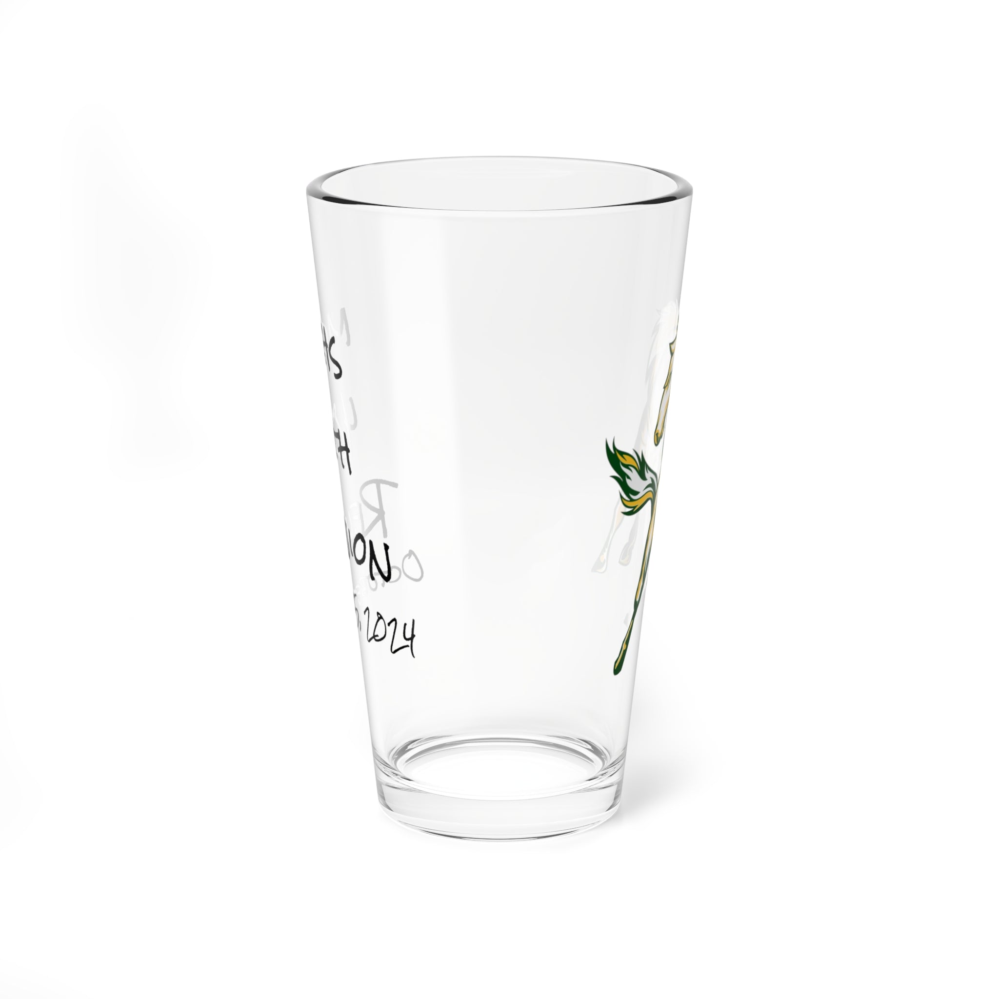 MCHS - MC Mustang Pint Glass - MC8432