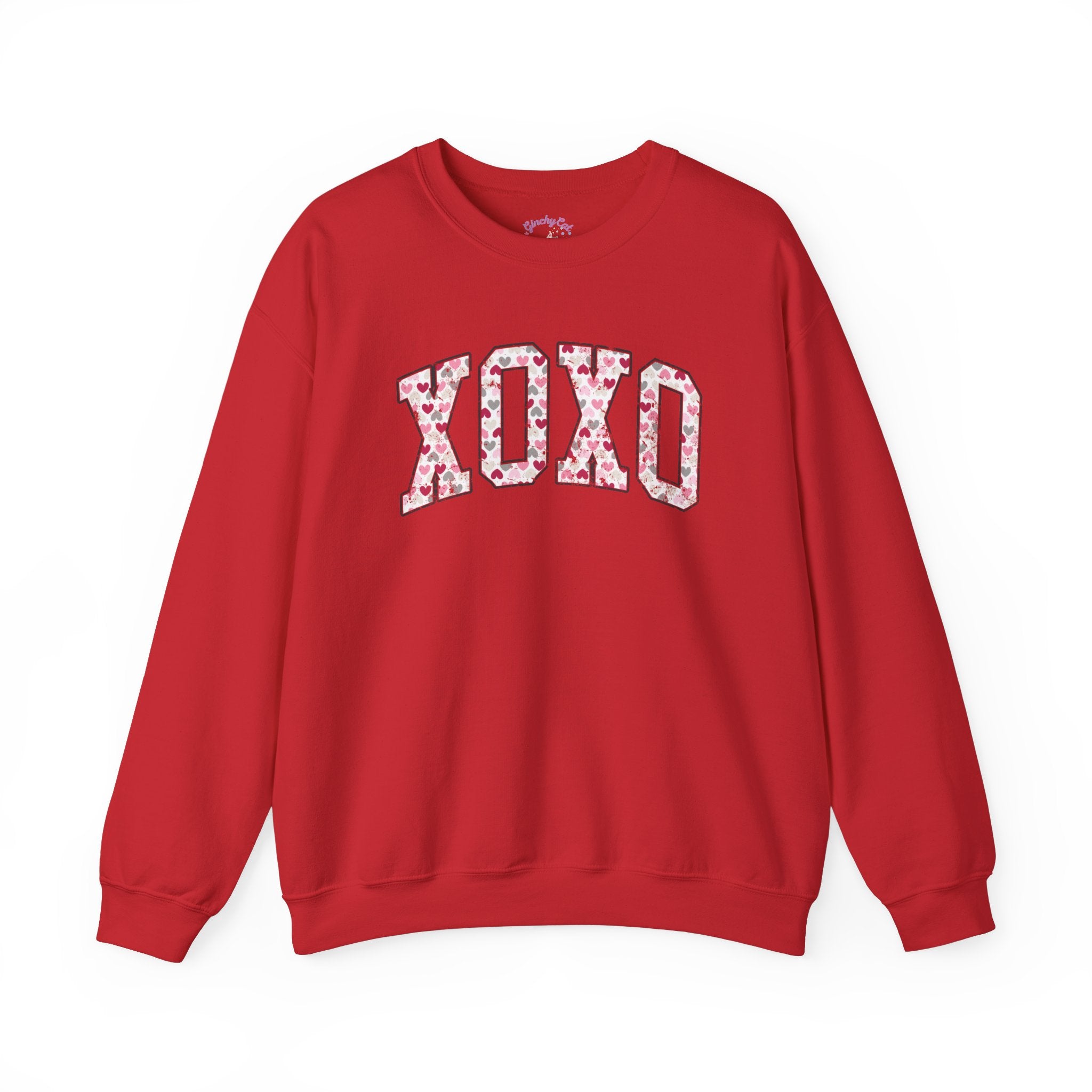 Love is in the Air: Crewneck XOXO Unisex Sweatshirt