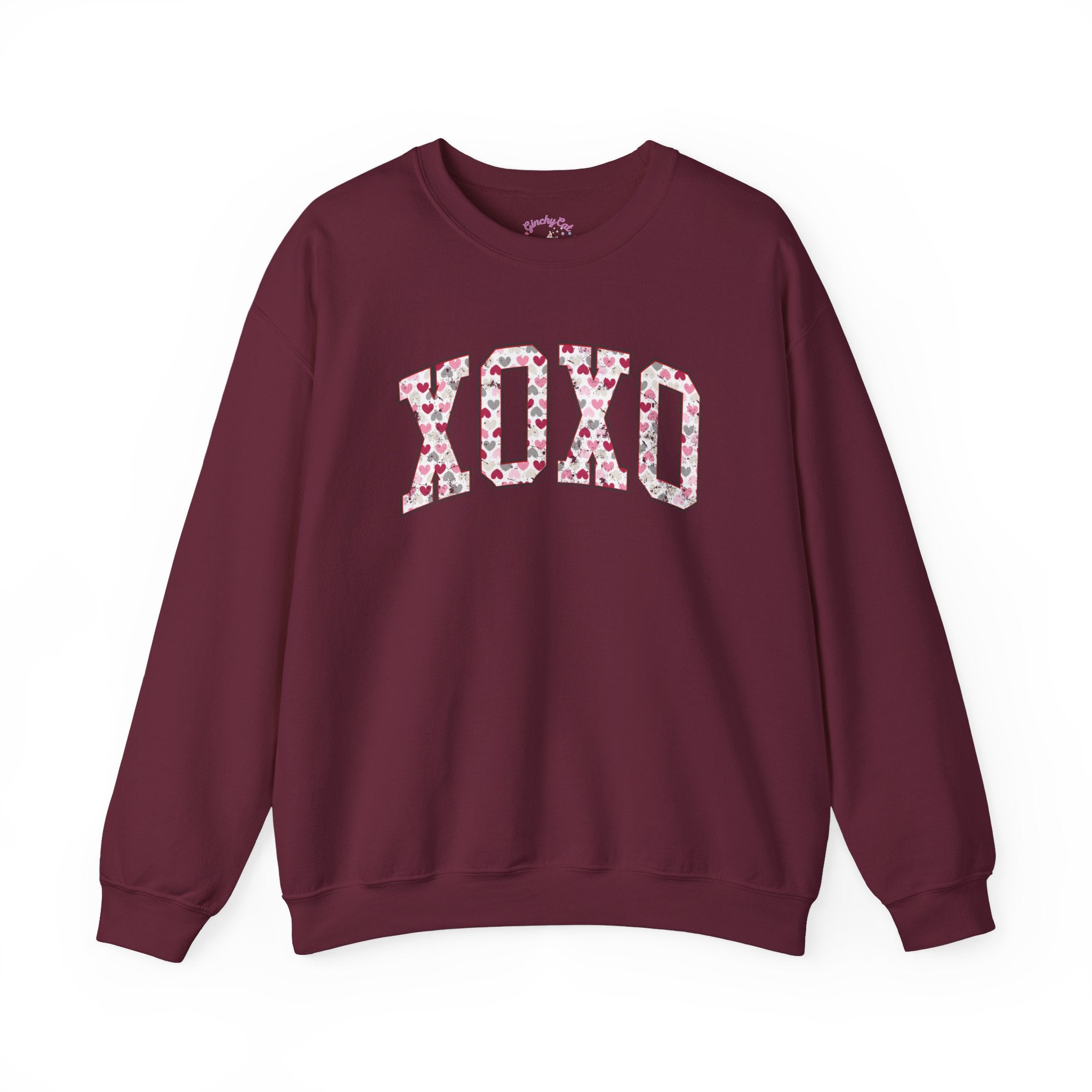 Love is in the Air: Crewneck XOXO Unisex Sweatshirt