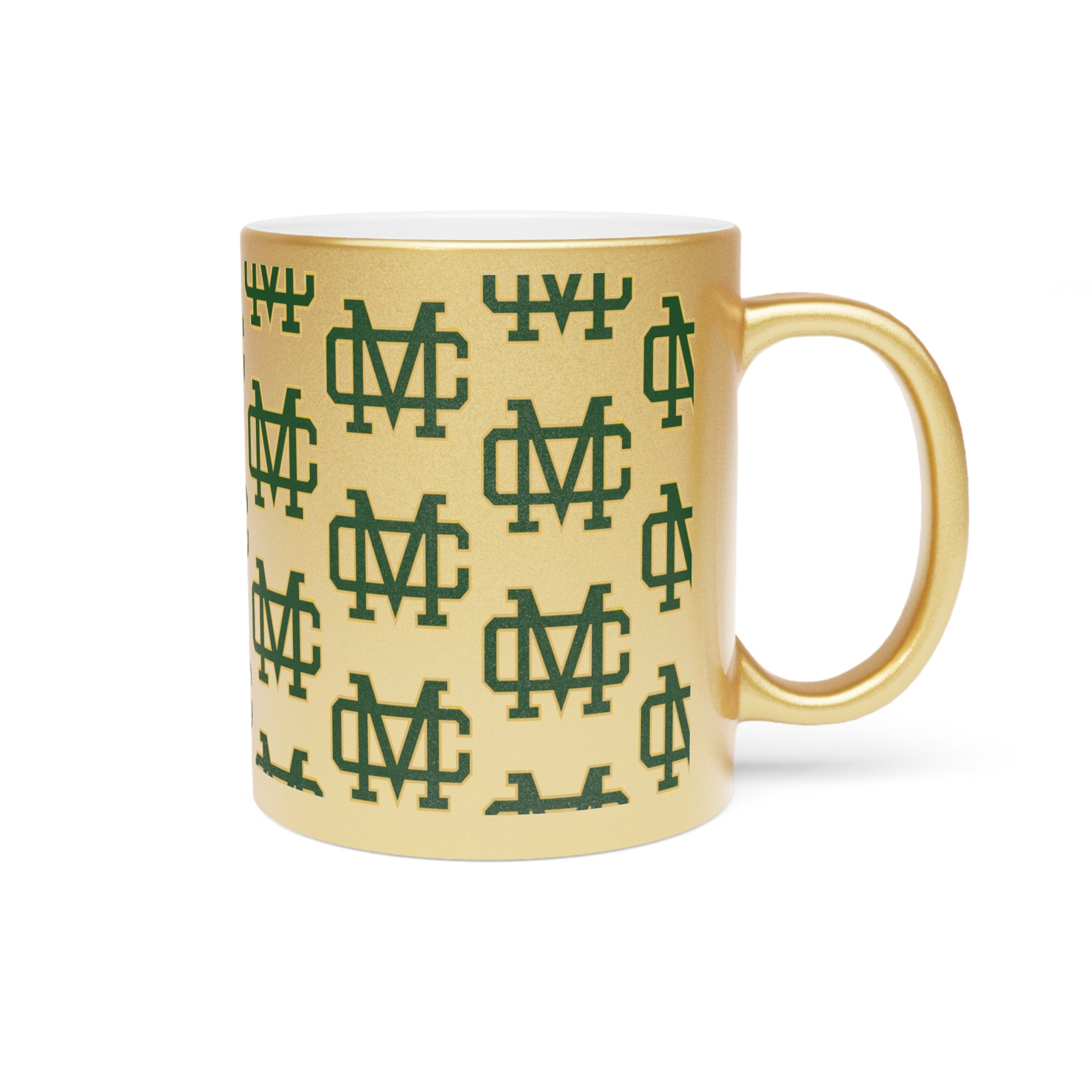 MCHS - MC Pattern Gold Metallic Mug