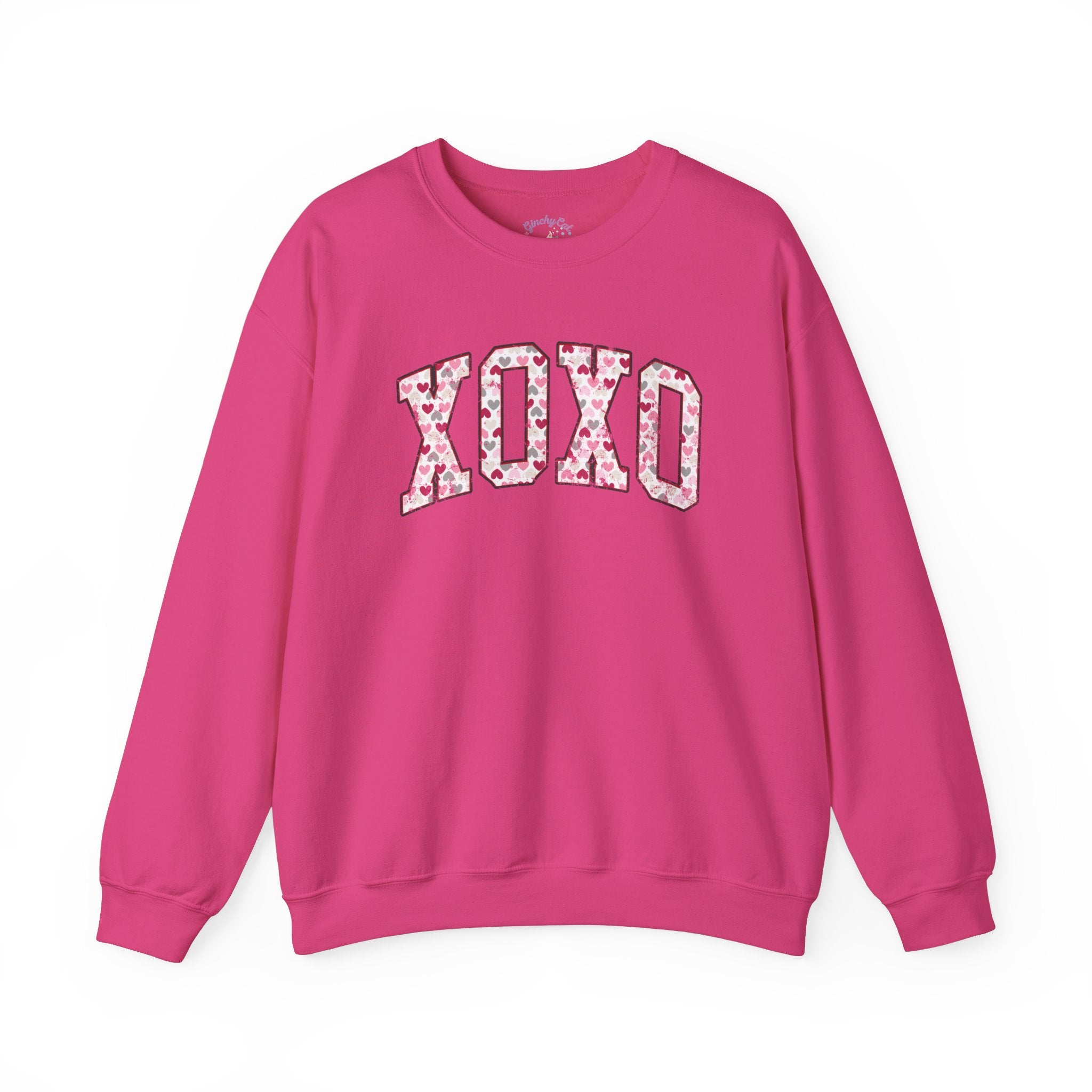 Love is in the Air: Crewneck XOXO Unisex Sweatshirt