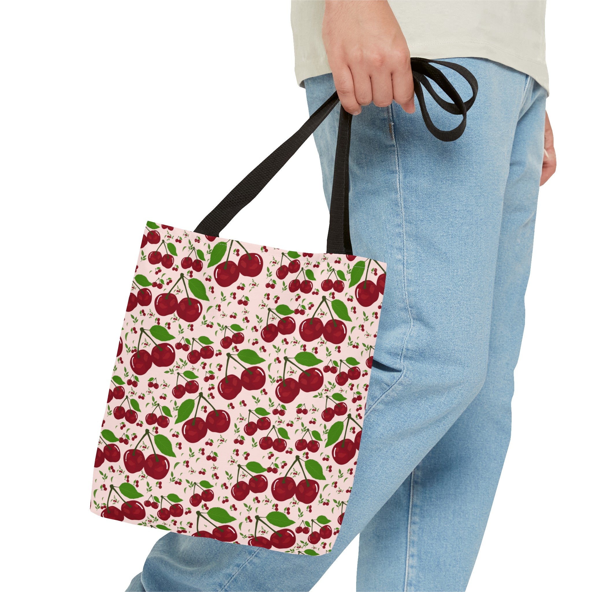 Reusable Tote Bag - Cheery Cherries