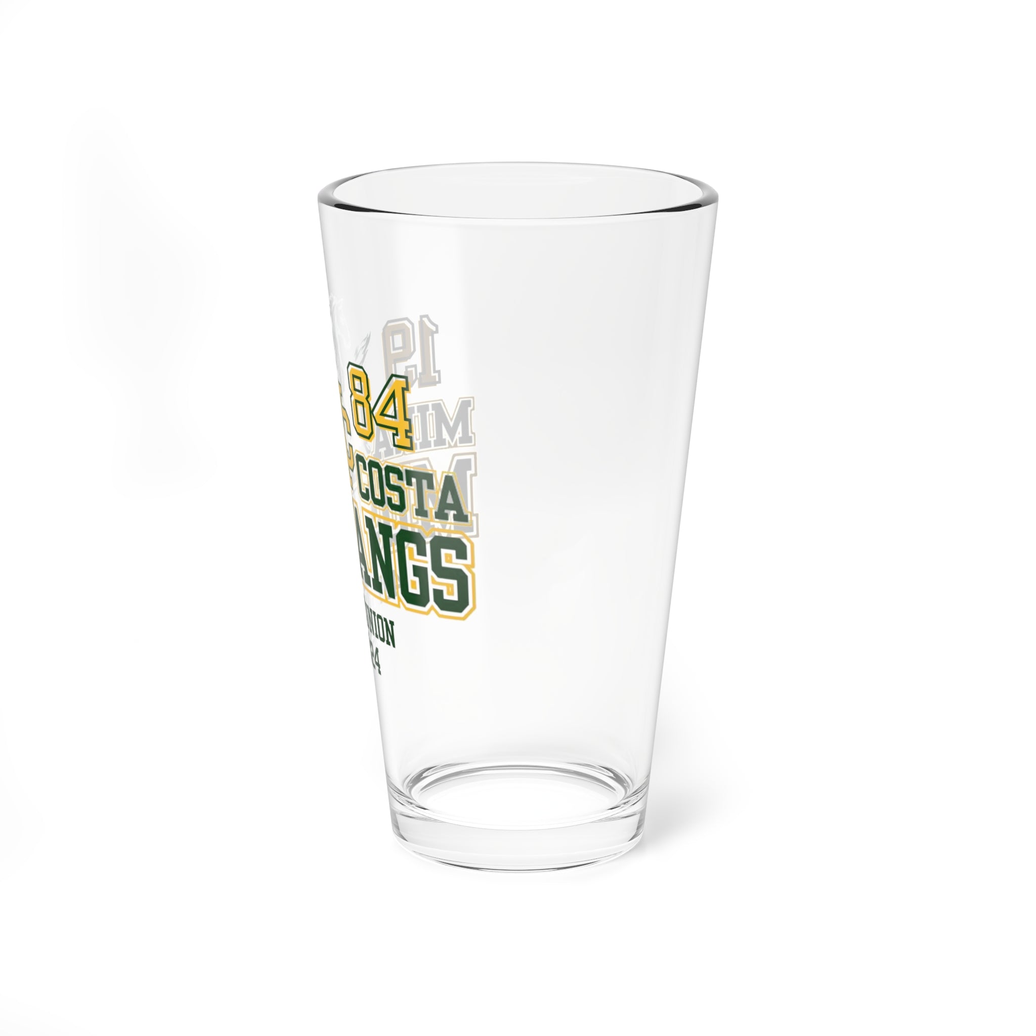 MCHS - Mira Costa Mustangs 1984 Pint Glass - MC8443