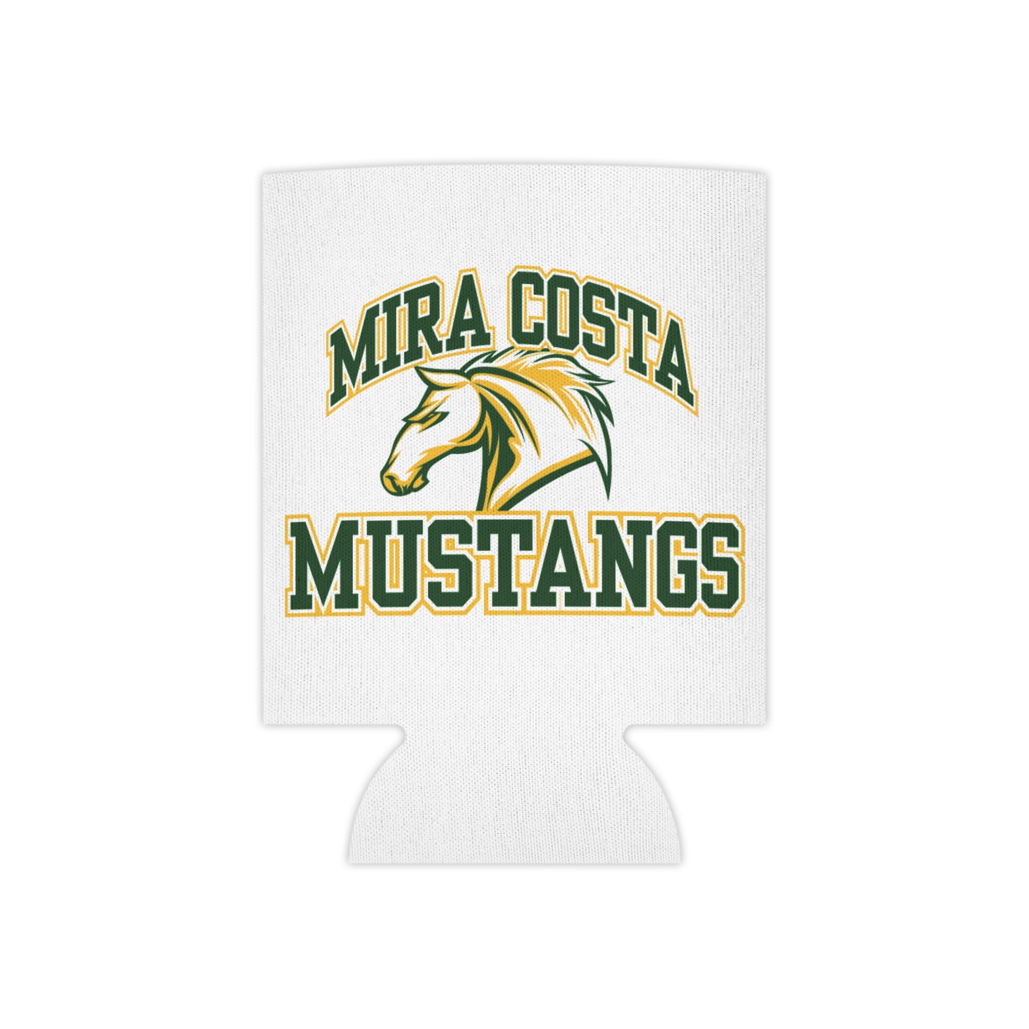 MCHS85 - Can Cooler Mira Costa Mustangs-MC Logo