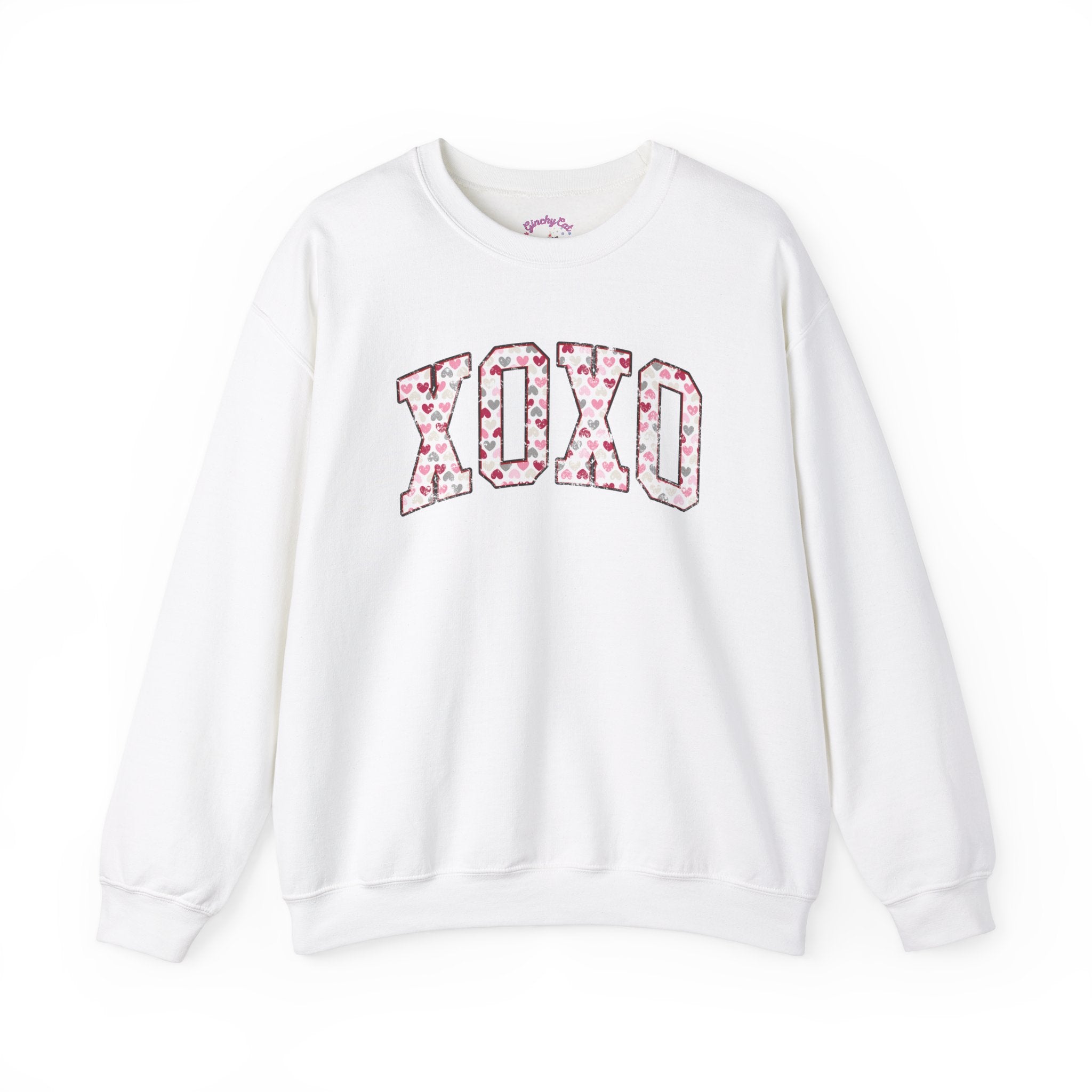 Love is in the Air: Crewneck XOXO Unisex Sweatshirt
