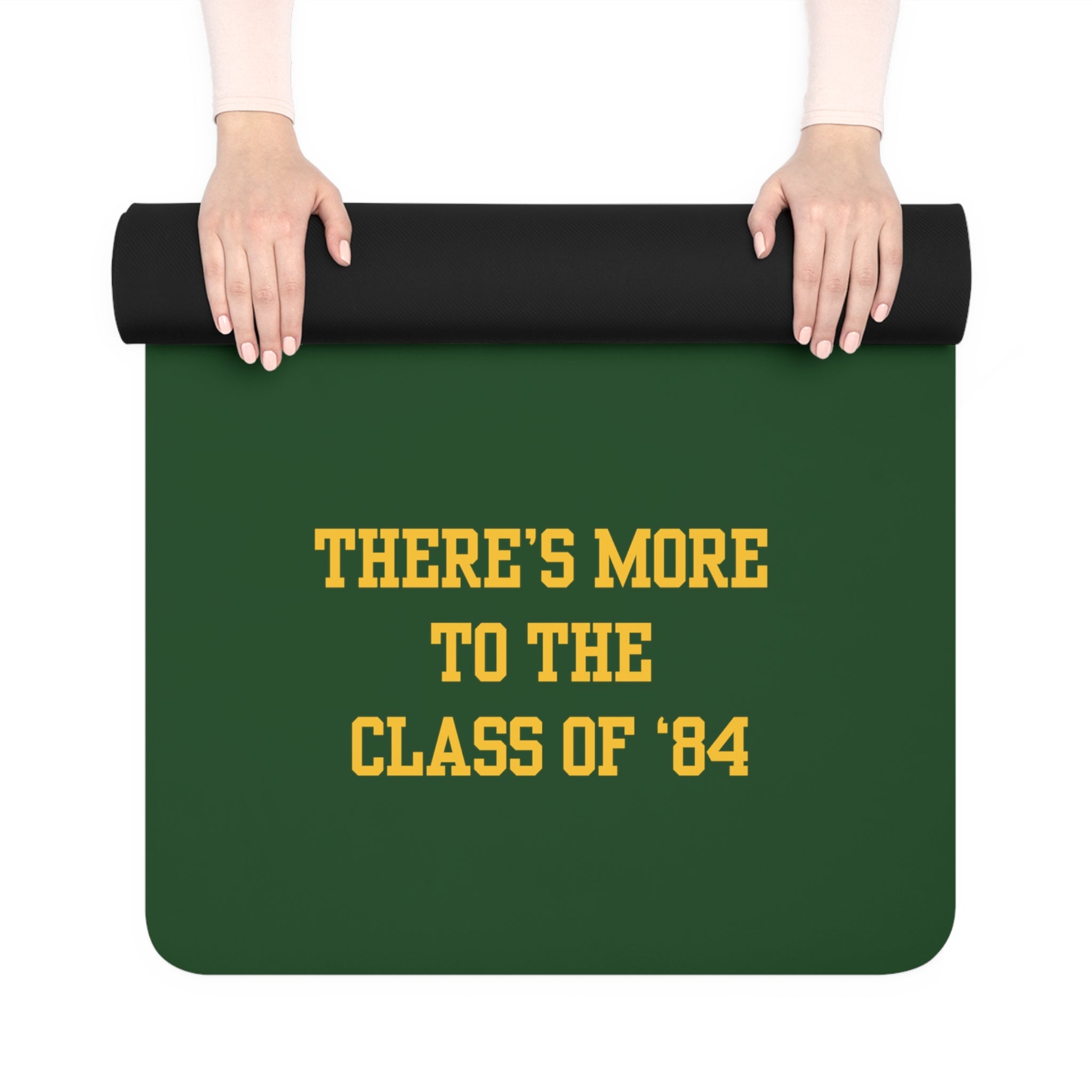 MCHS - Mira Costa Mustangs '84 Rubber Yoga Mat - MC8401