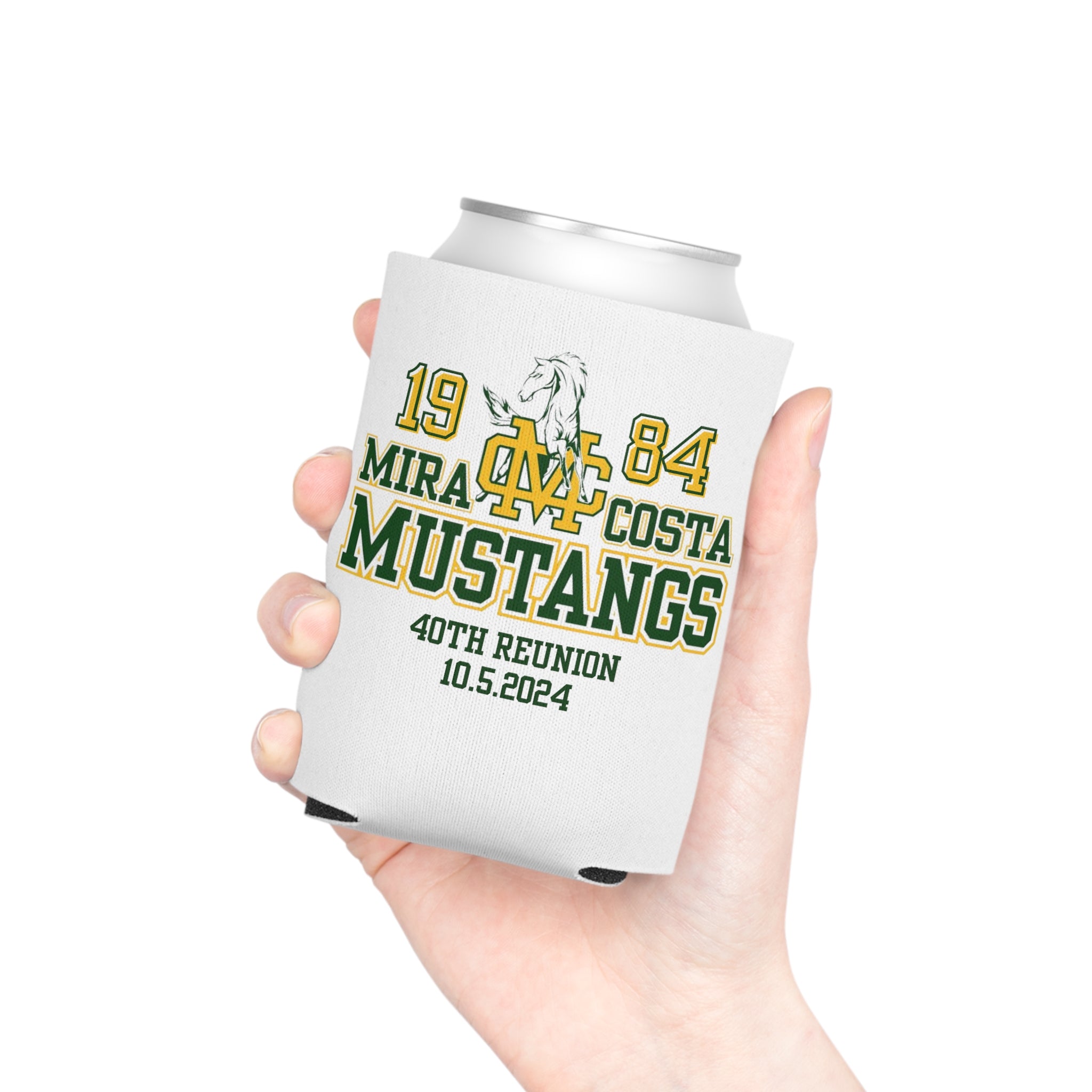 Mira Costa Mustangs 1984 Can Cooler - MC8412