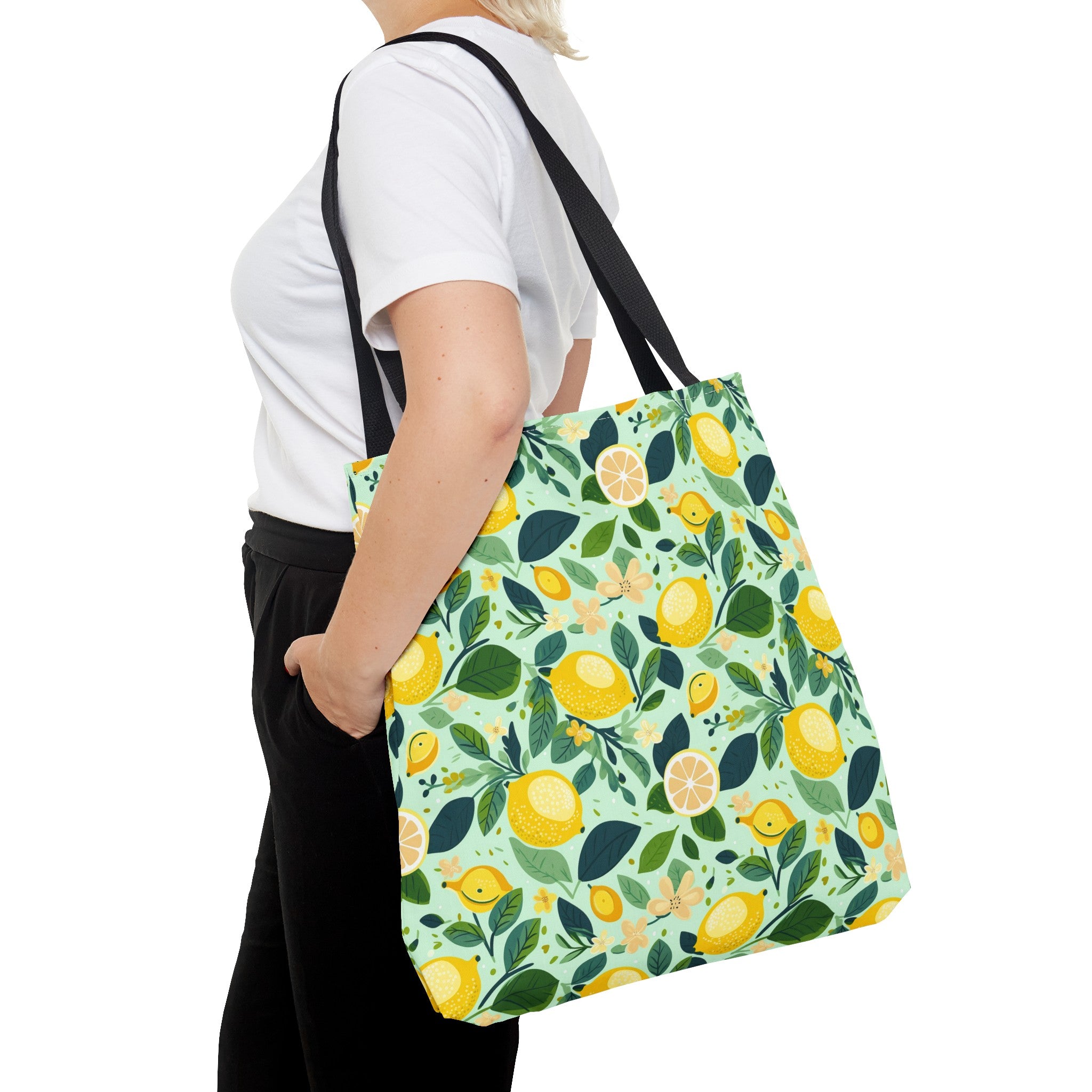 Reusable Tote Bag - Lively Lemons