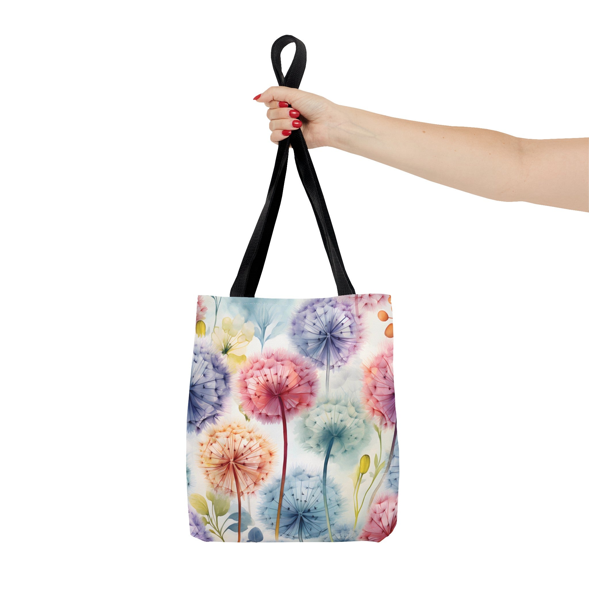 Reusable Tote Bag - Colorful Dandelions