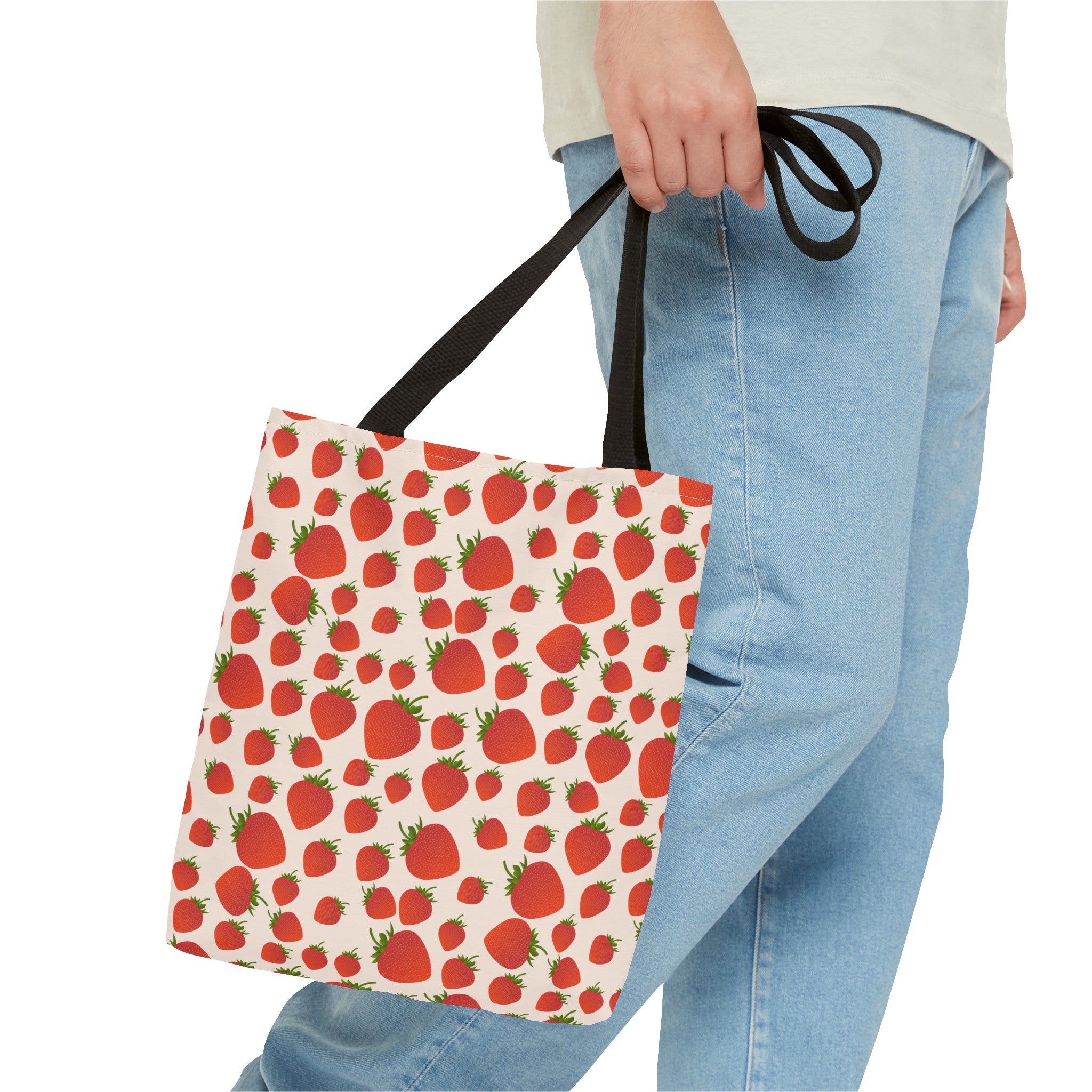 Reusable Tote Bag - Sweet Strawberries