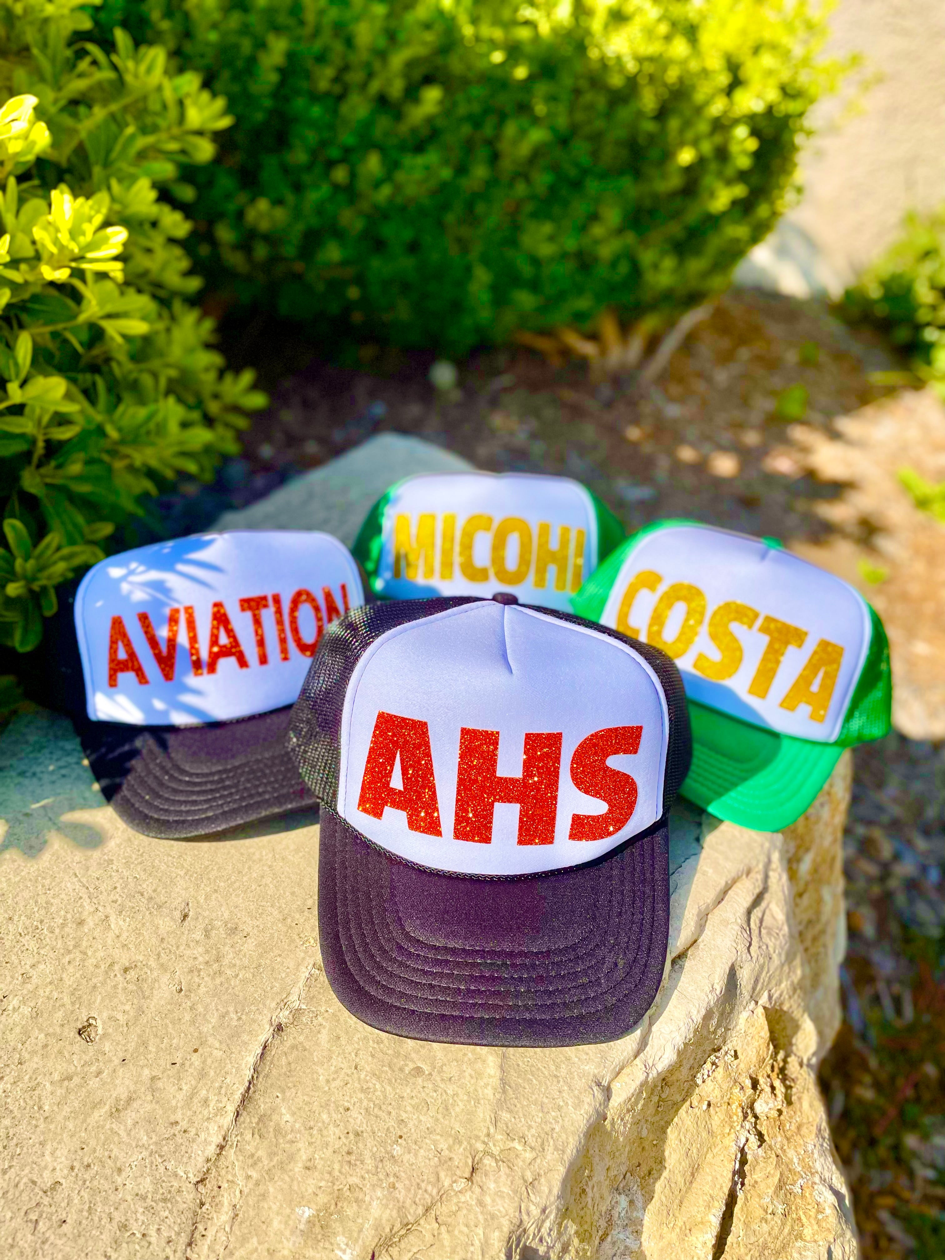 π SHIMMER Foam Trucker Hat - Show Your School Spirit! π