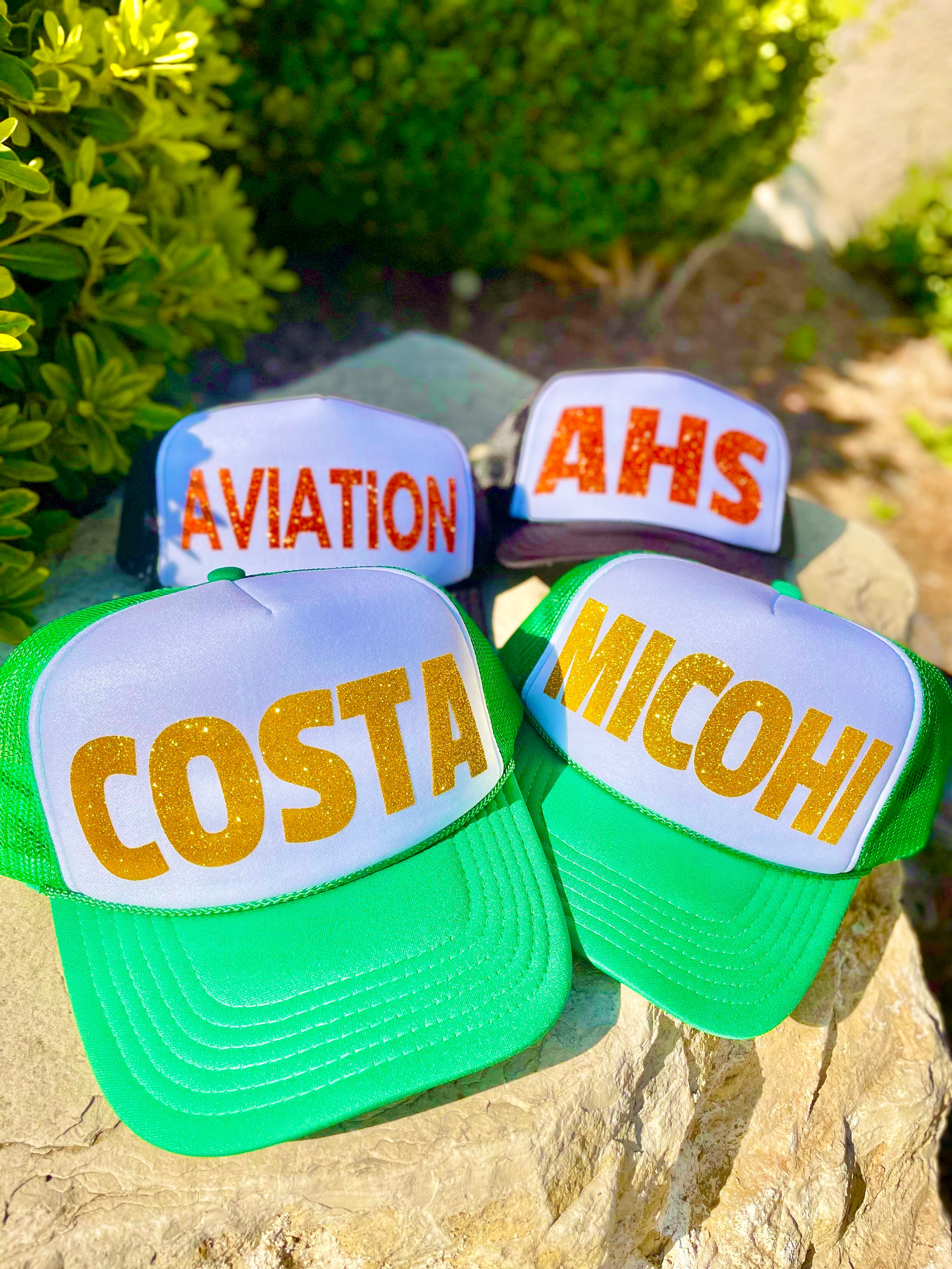 π SHIMMER Foam Trucker Hat - Show Your School Spirit! π