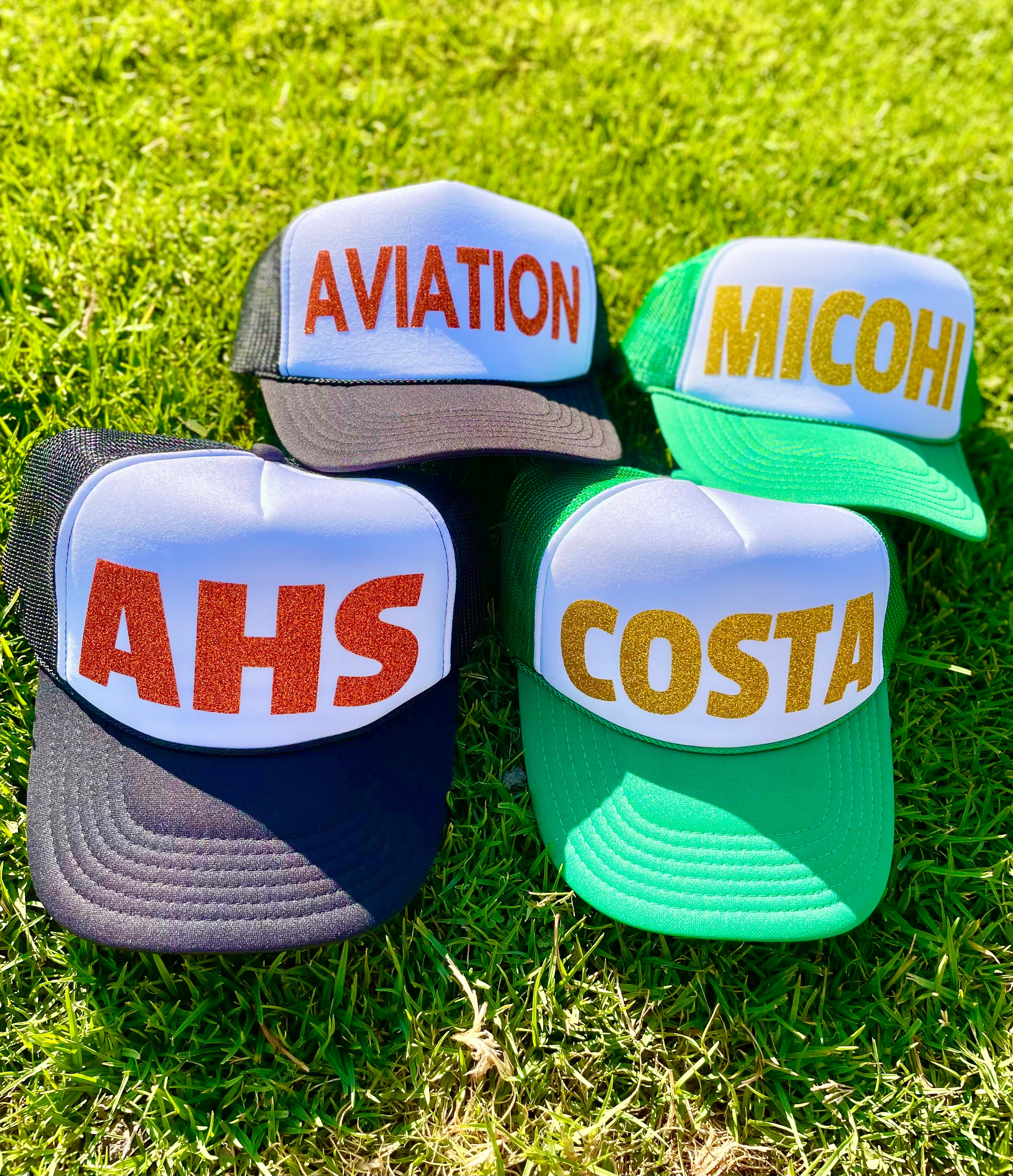 π SHIMMER Foam Trucker Hat - Show Your School Spirit! π