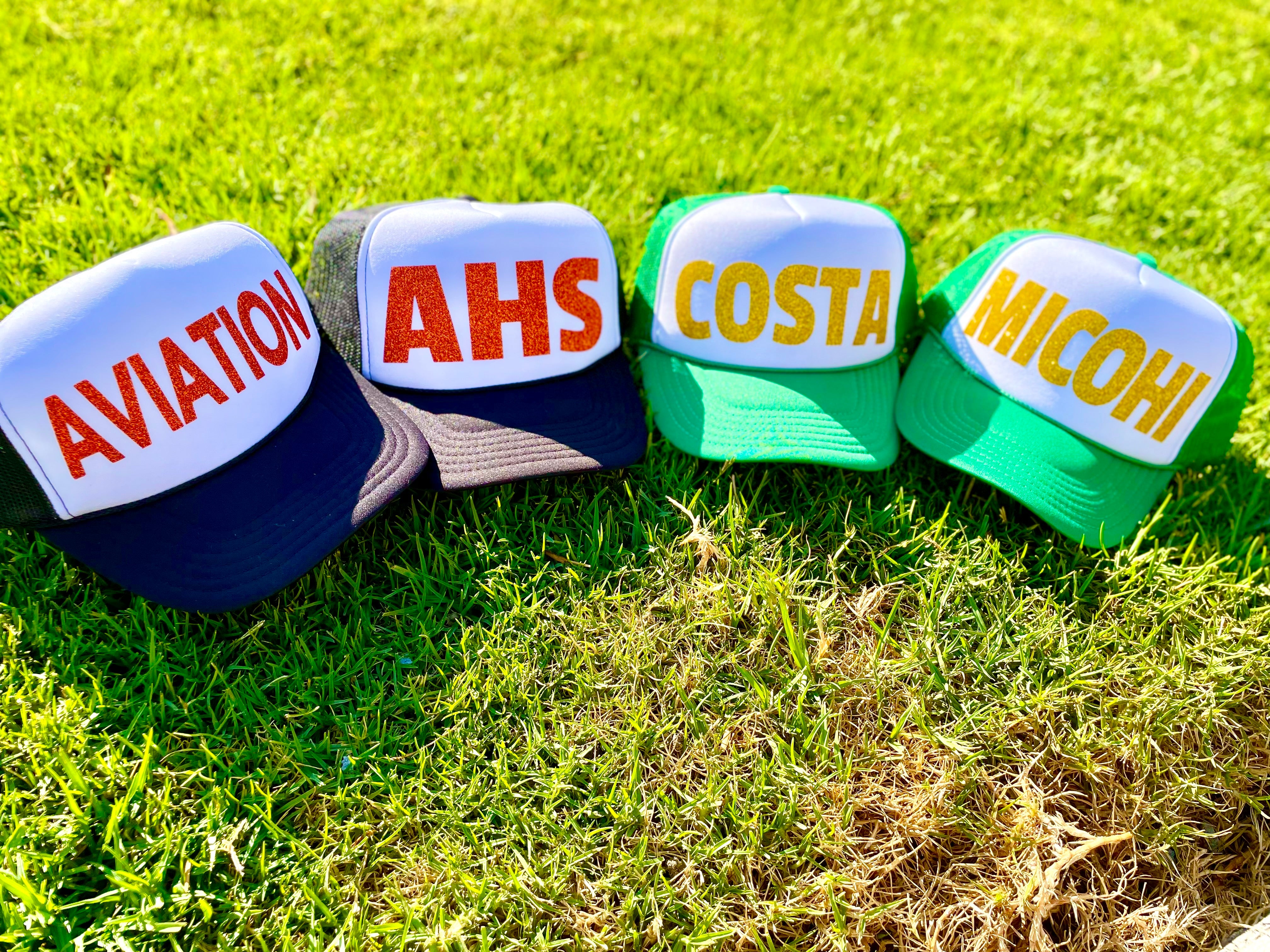 π SHIMMER Foam Trucker Hat - Show Your School Spirit! π