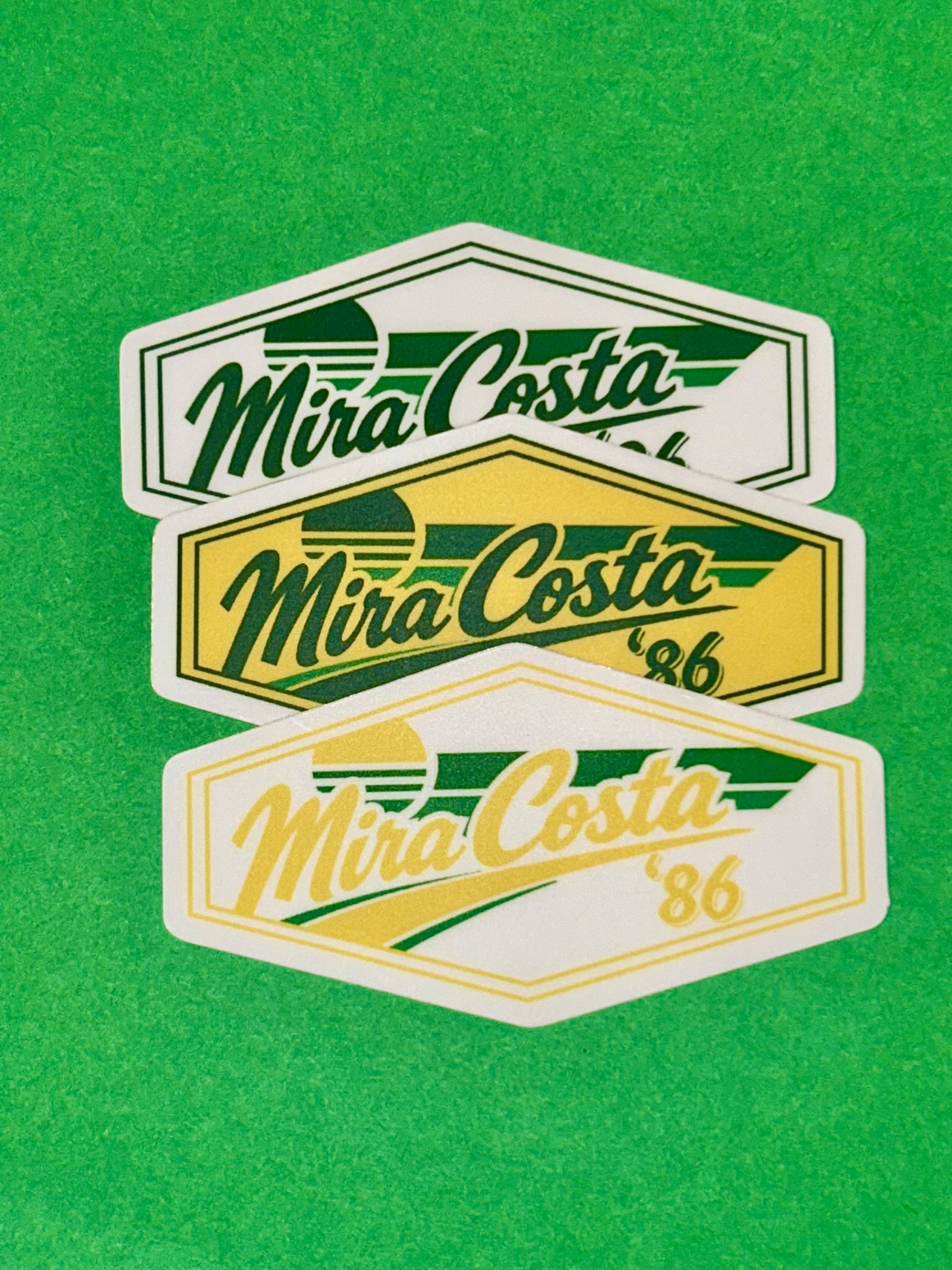 Mira Costa Class of ’86 – 40th Reunion Sticker