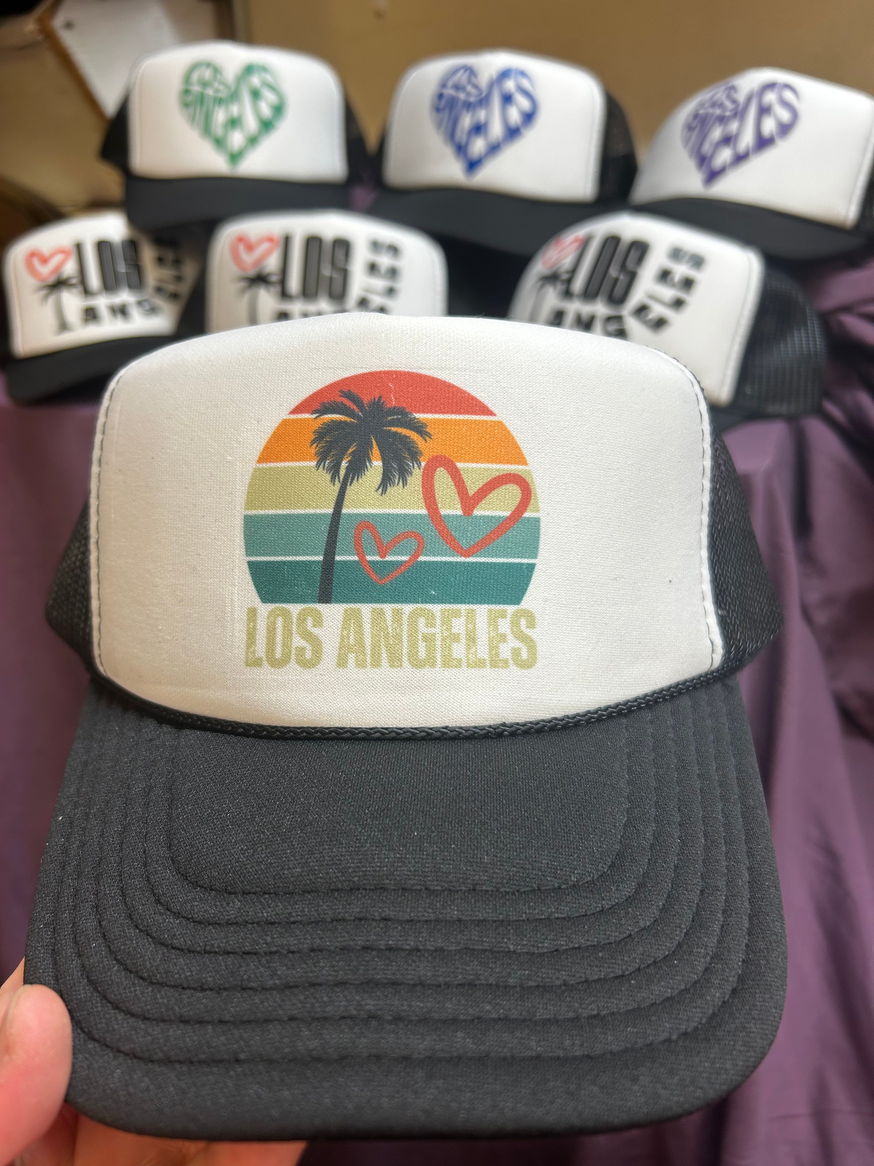Trucker Hats for LA: Los Angeles Sunset