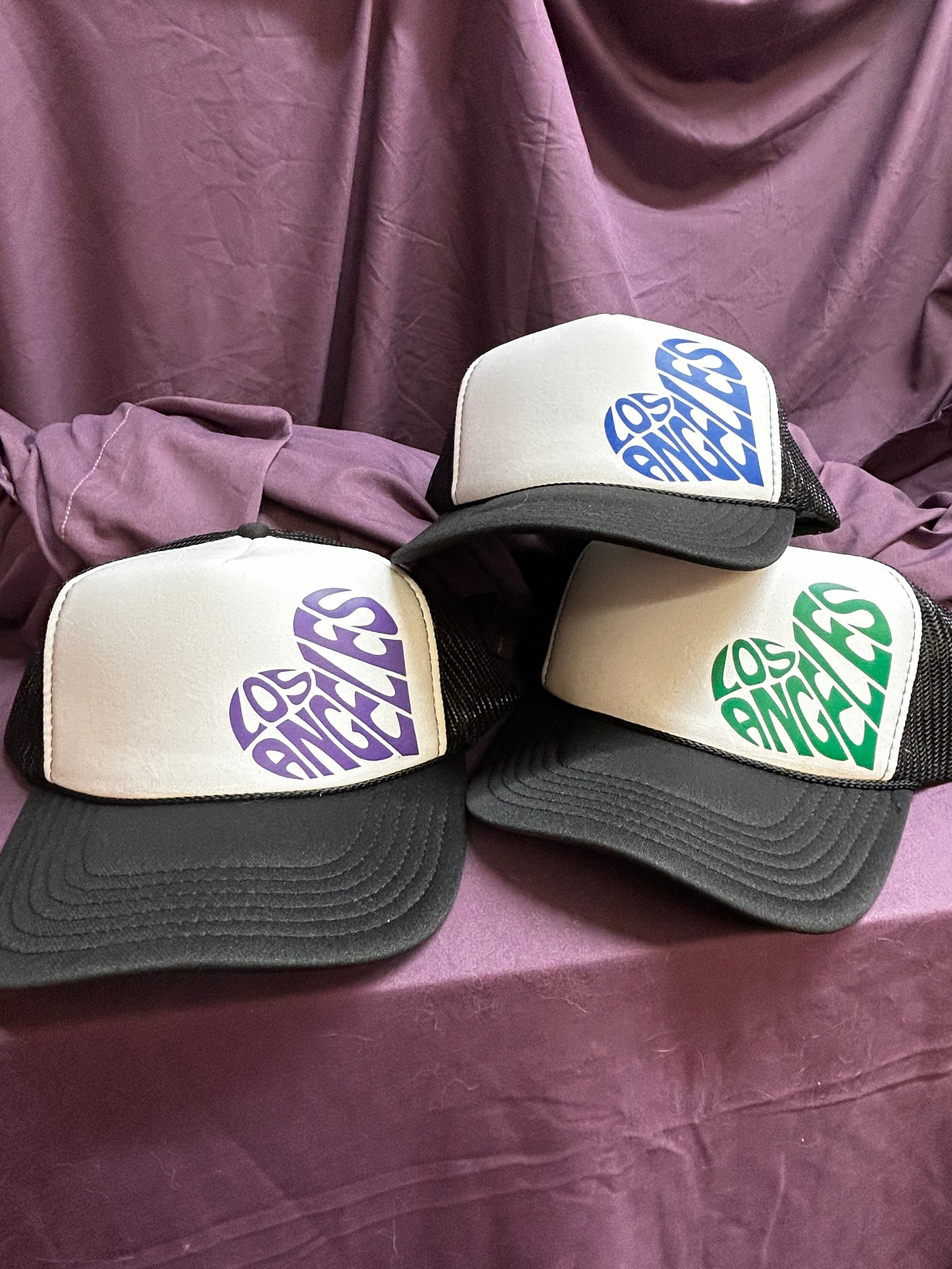 Trucker Hats for LA: Los Angeles Side Heart