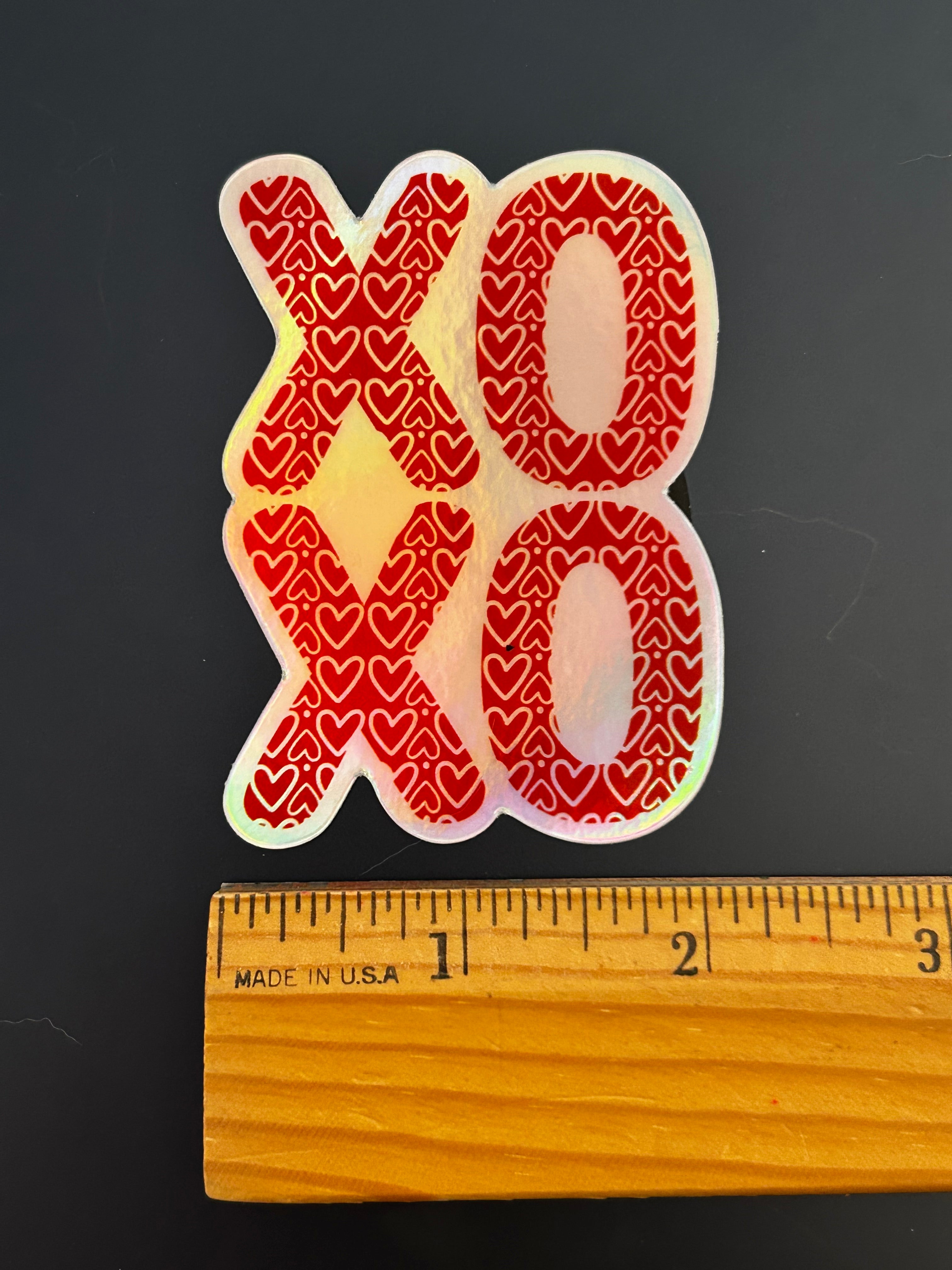 Holographic Sticker - XOXO Love