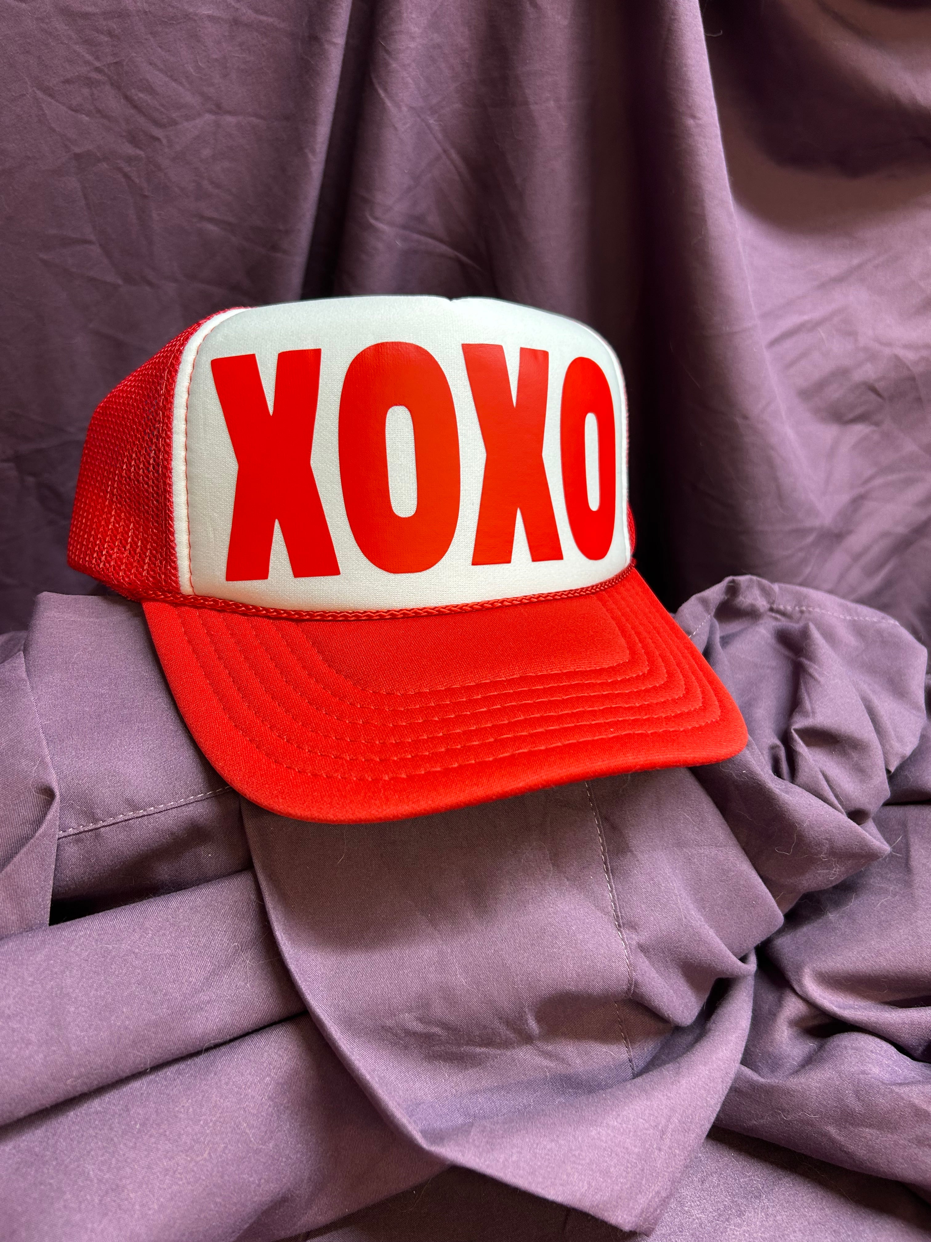 Love is in the Air: XOXO Adjustable Mesh Trucker Hat
