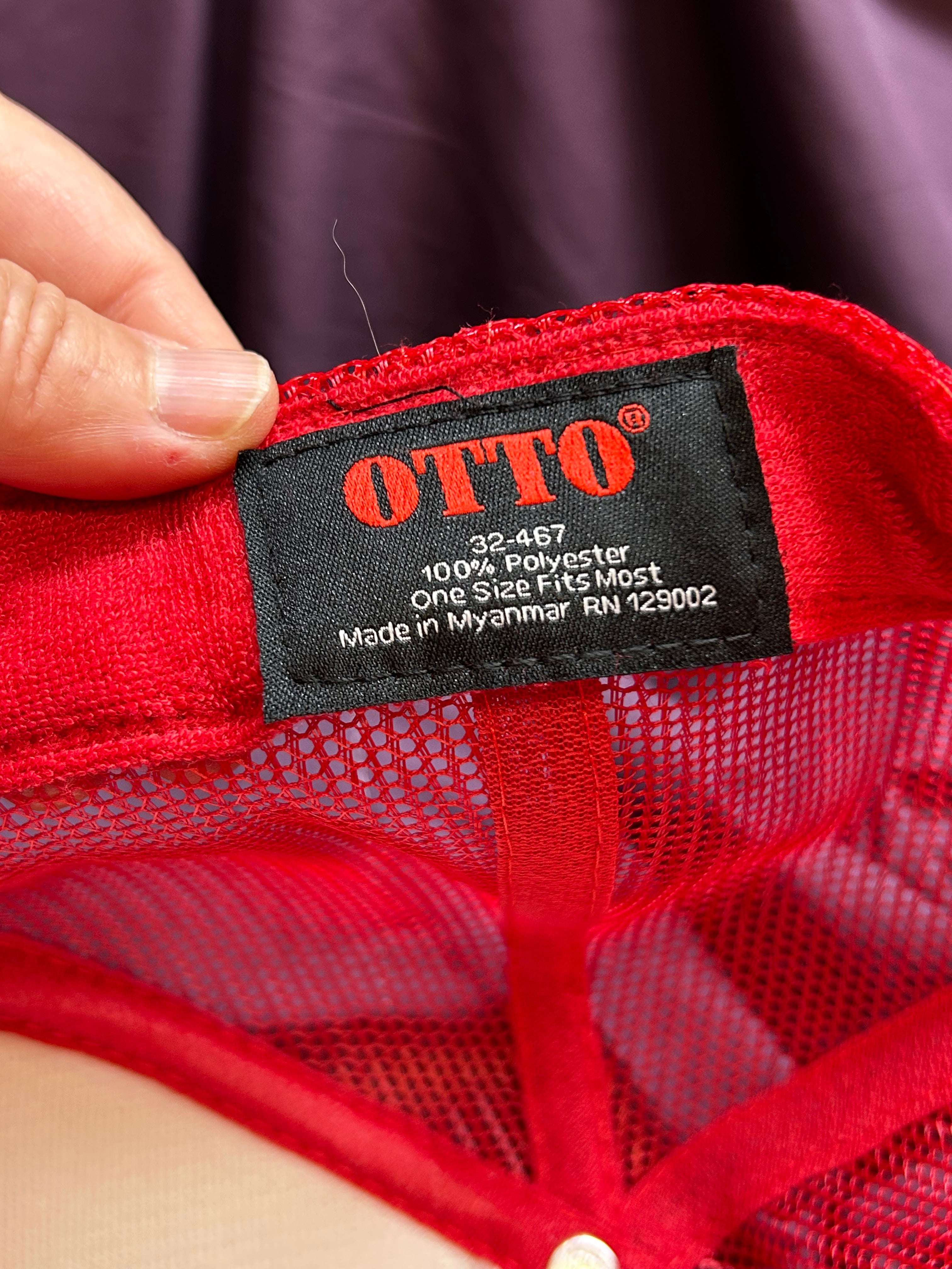 Love is in the Air: Red Heart Adjustable Mesh Trucker Hat