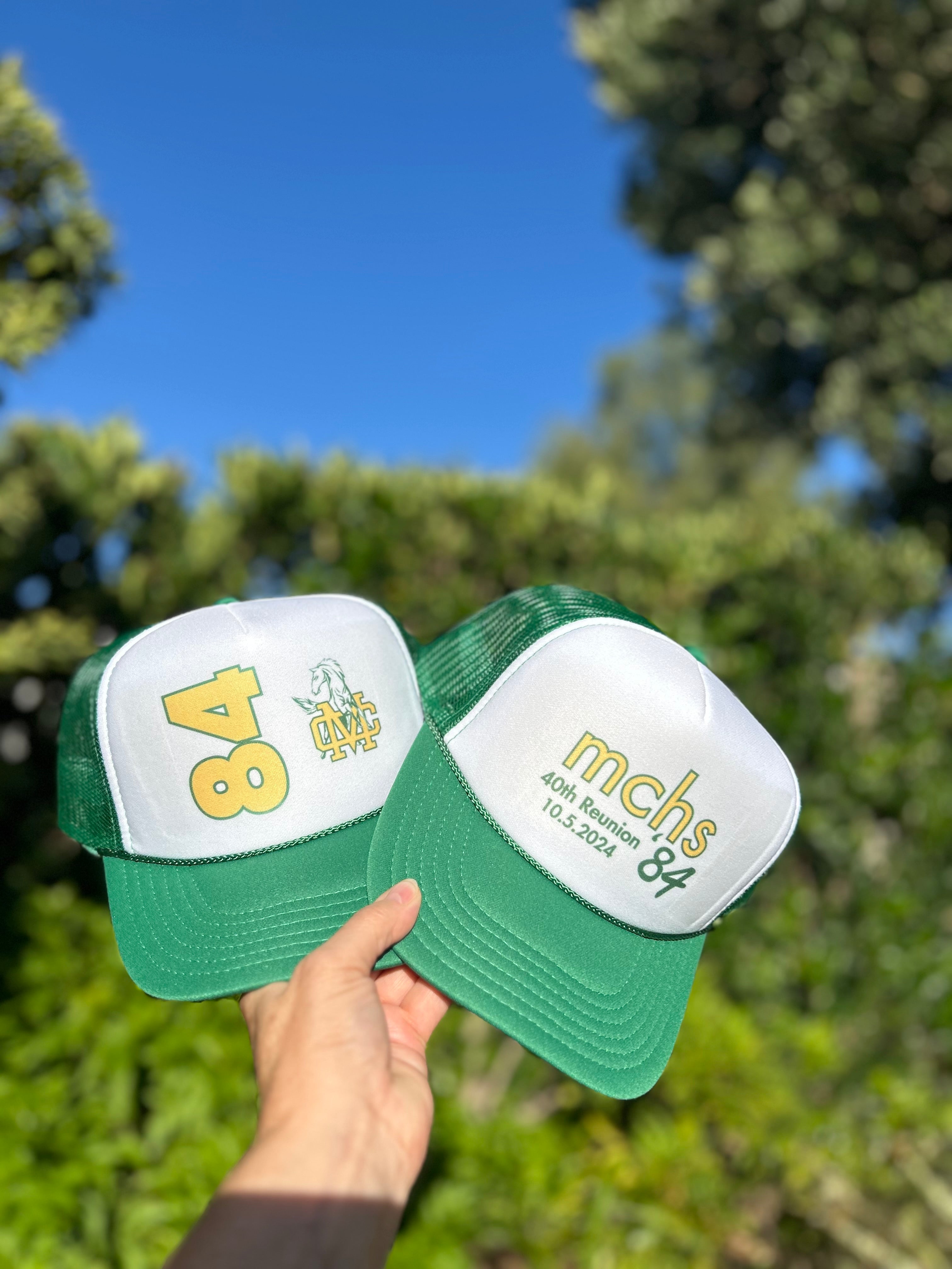 MCHS - mchs 84 Reunion Trucker Hat - MC8454