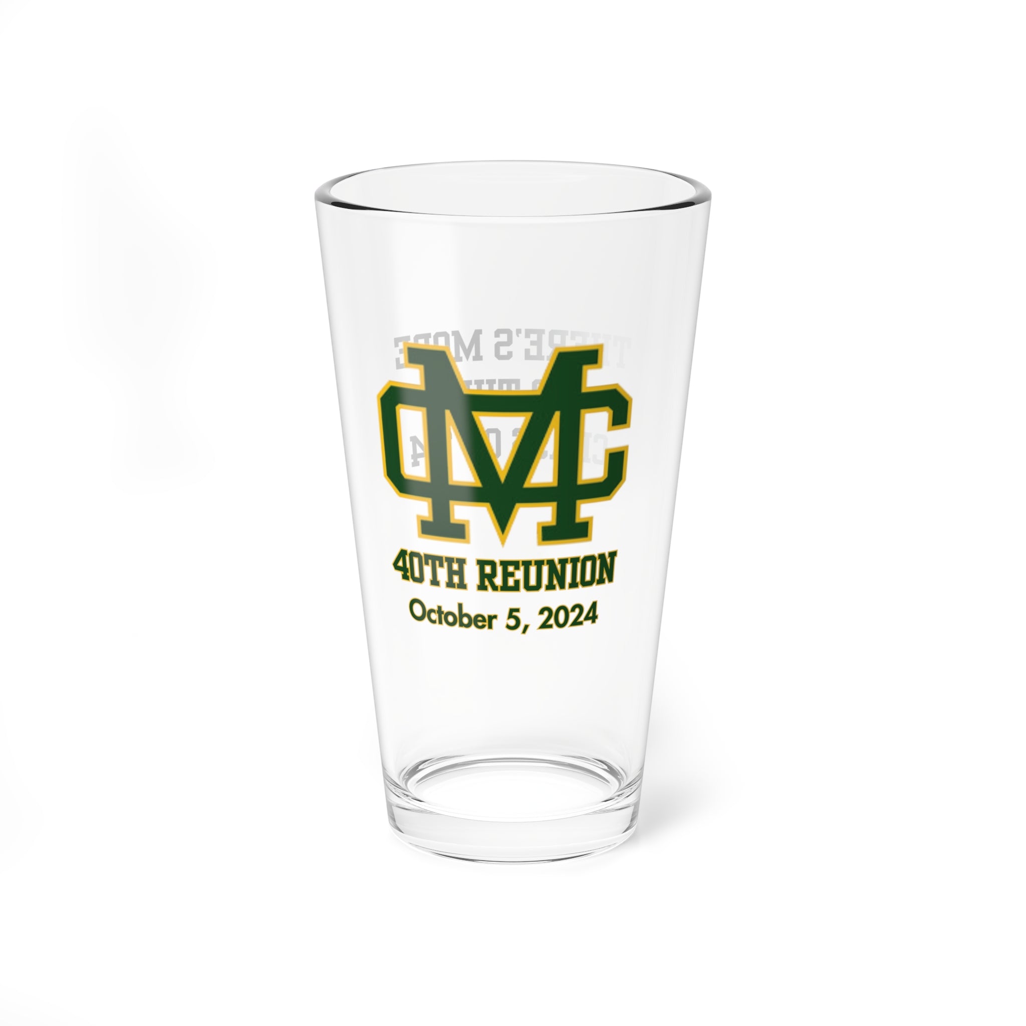 MCHS - MC 40th Reunion Pint Glass - MC8447