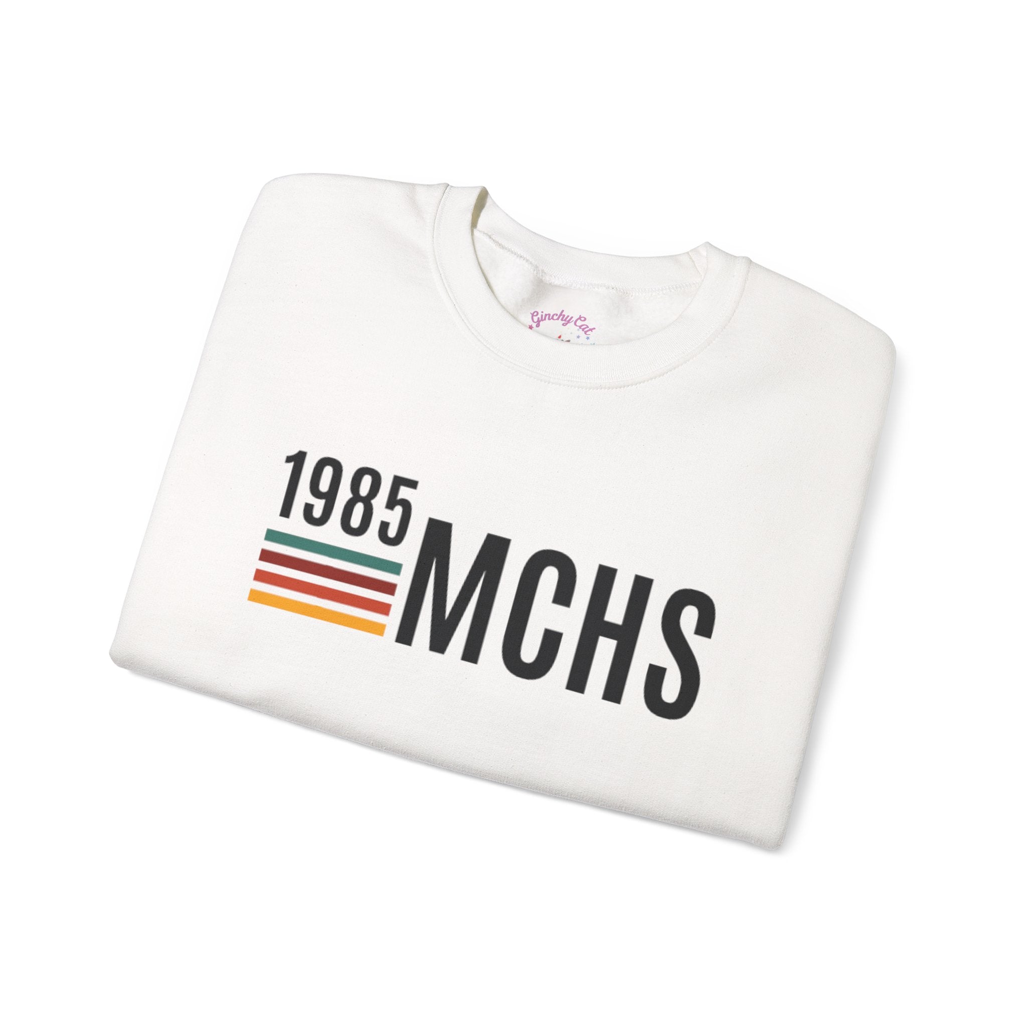 MCHS85 - MCHS 1985 Retro Unisex Heavy Blend™ Crewneck Sweatshirt