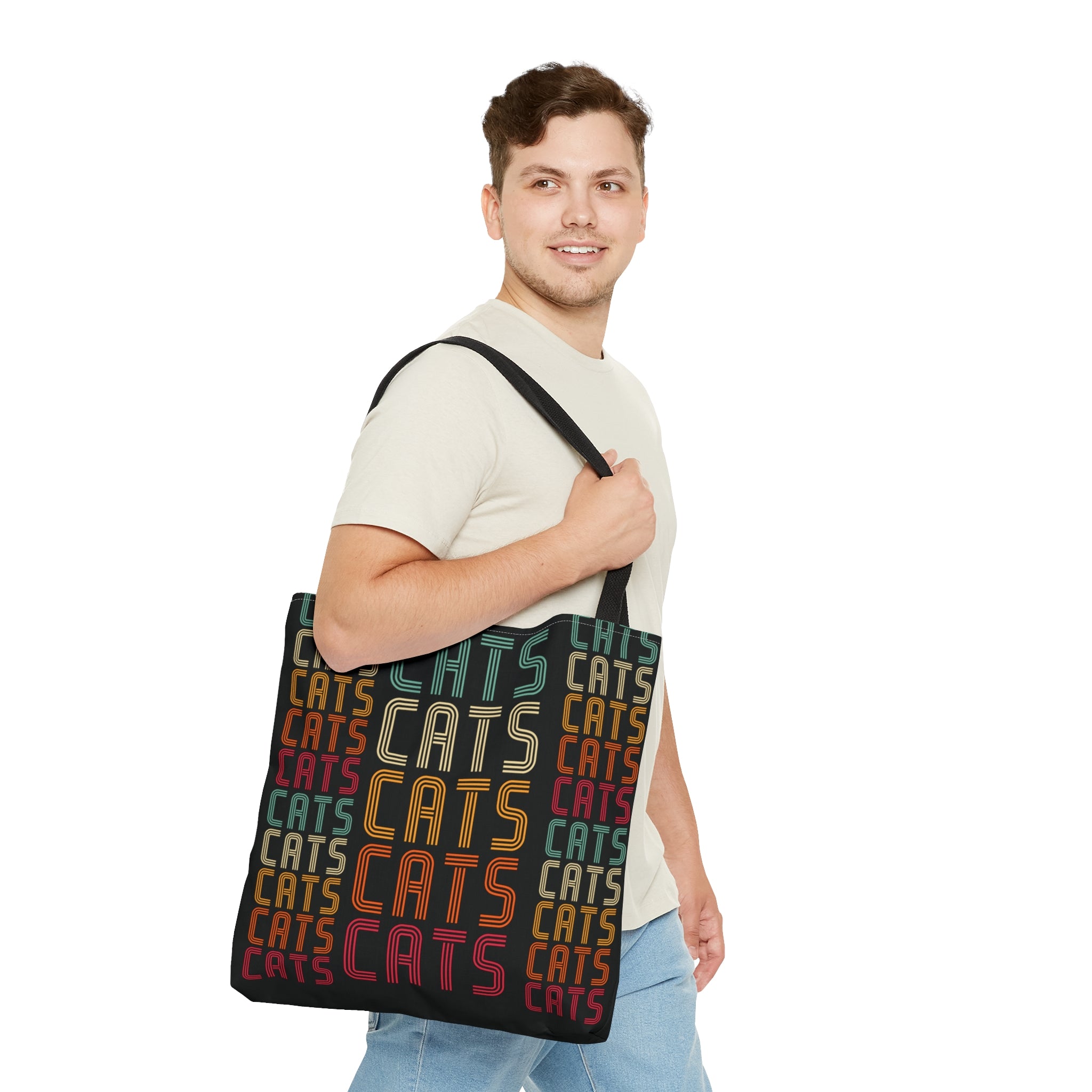 Reusable Tote Bag - Cats Cats Cats