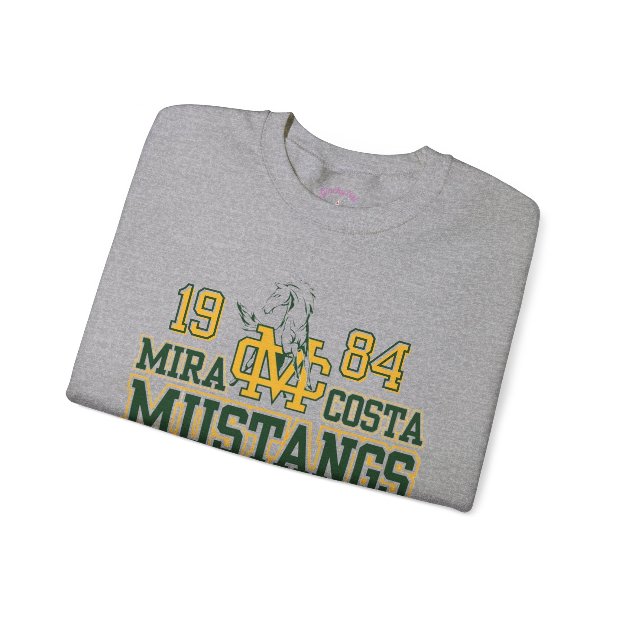 MCHS - Mira Costa Mustangs 1984 Unisex Heavy Blend™ Crewneck Sweatshirt - MC8425