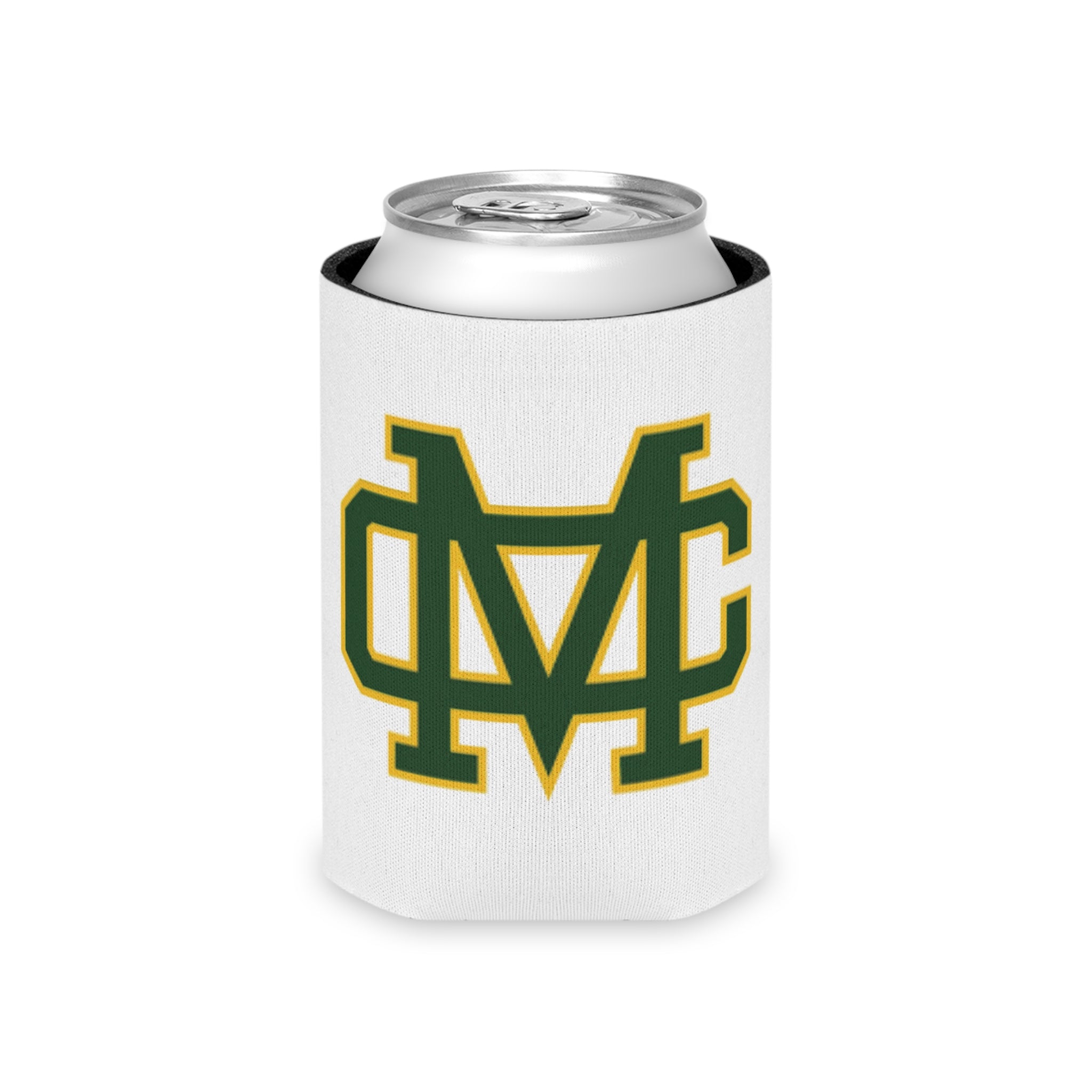 MCHS85 - Can Cooler Mira Costa Mustangs-MC Logo