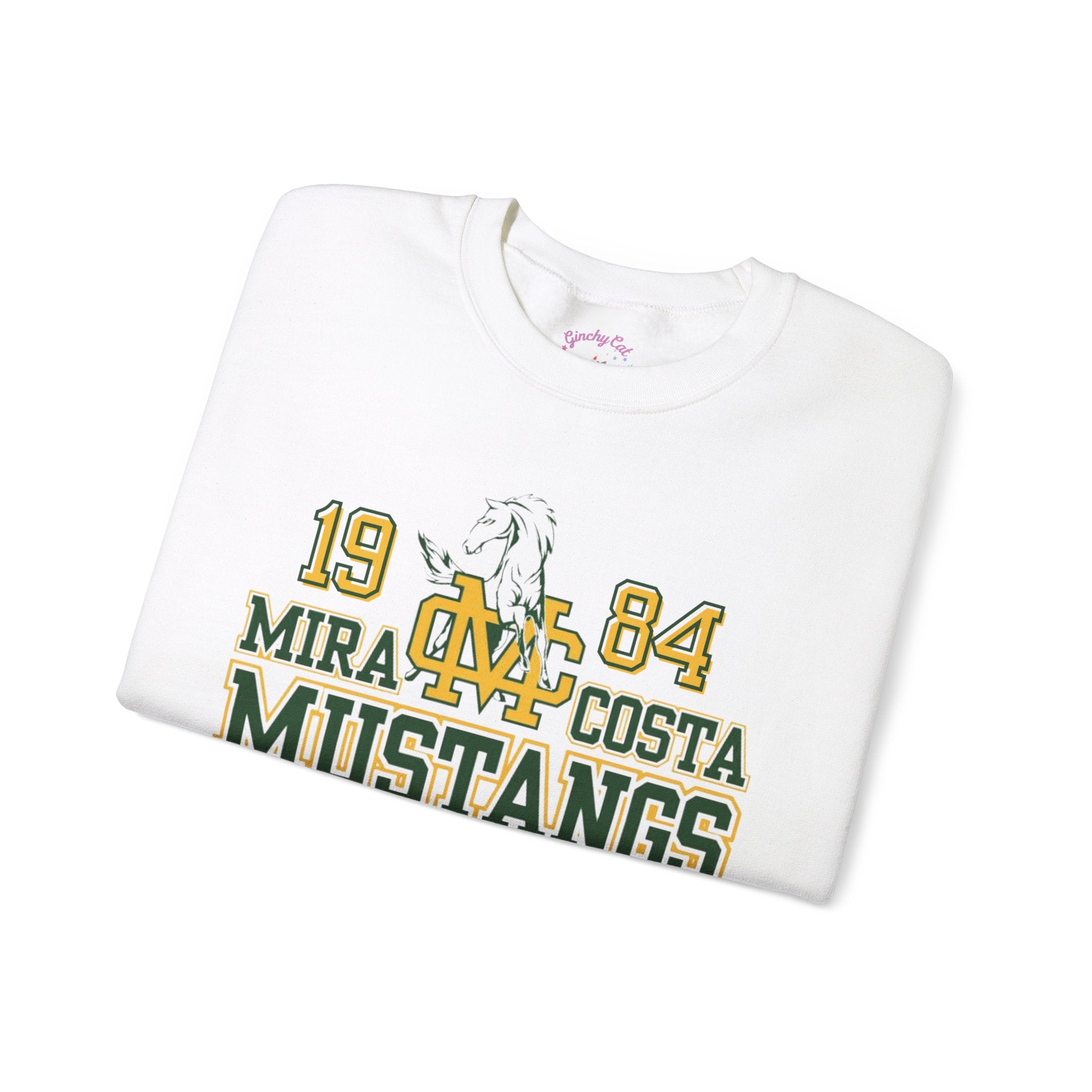 MCHS - Mira Costa Mustangs 1984 Unisex Heavy Blend™ Crewneck Sweatshirt - MC8425