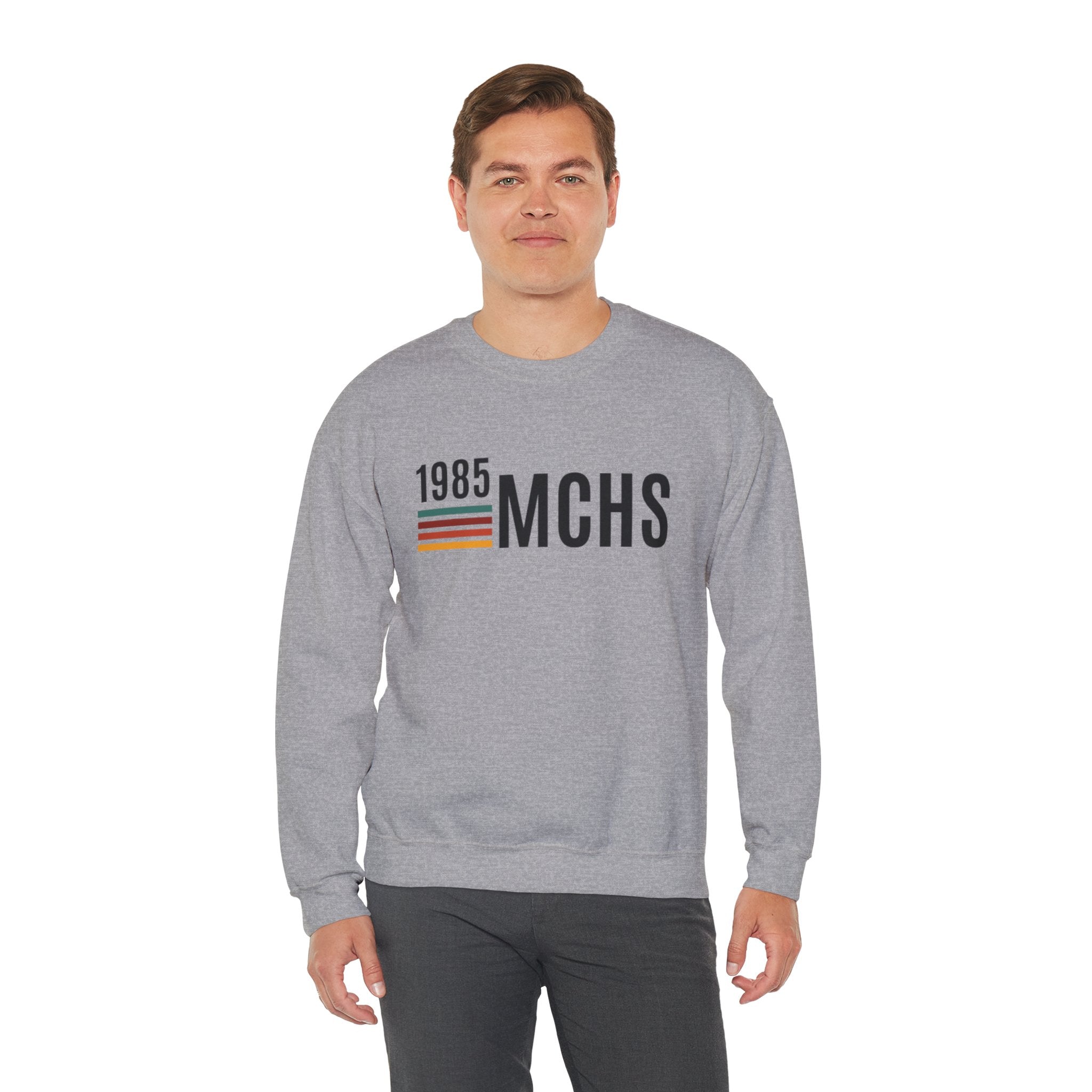 MCHS85 - MCHS 1985 Retro Unisex Heavy Blend™ Crewneck Sweatshirt