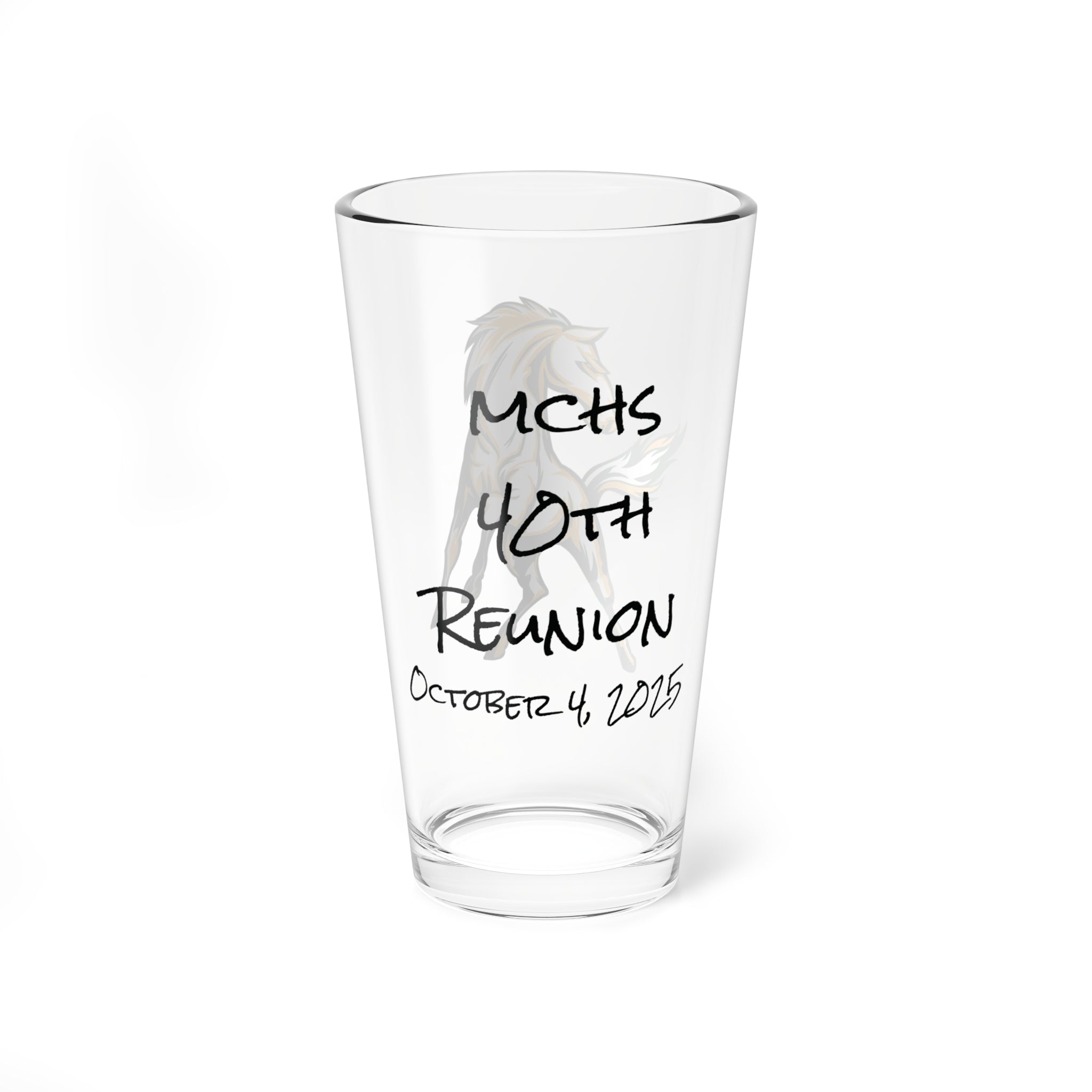 MCHS85 - Mustang Pint Glass