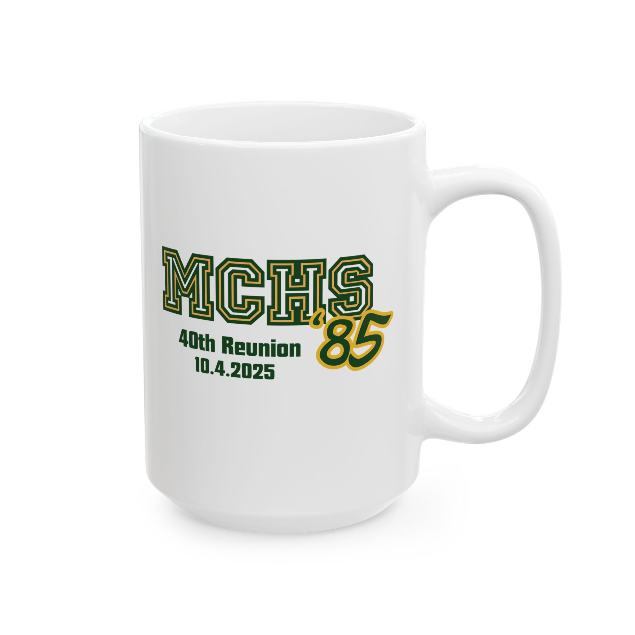 MCHS85 - 85 Logo Ceramic Mug, (15oz)