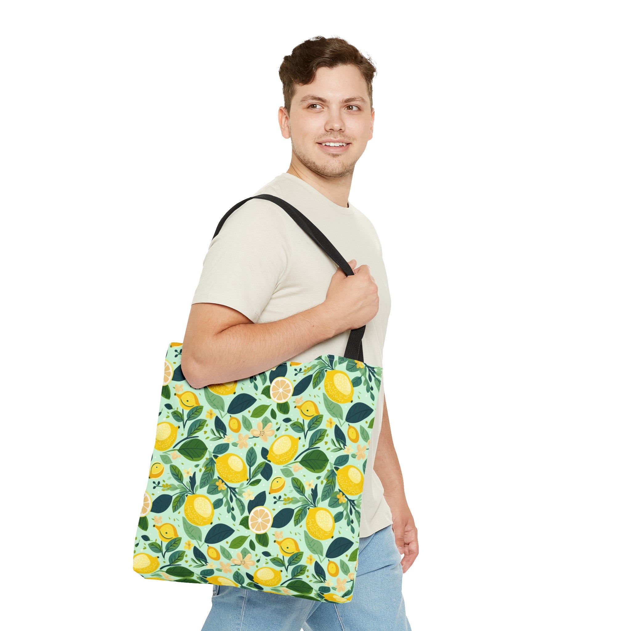 Reusable Tote Bag - Lively Lemons