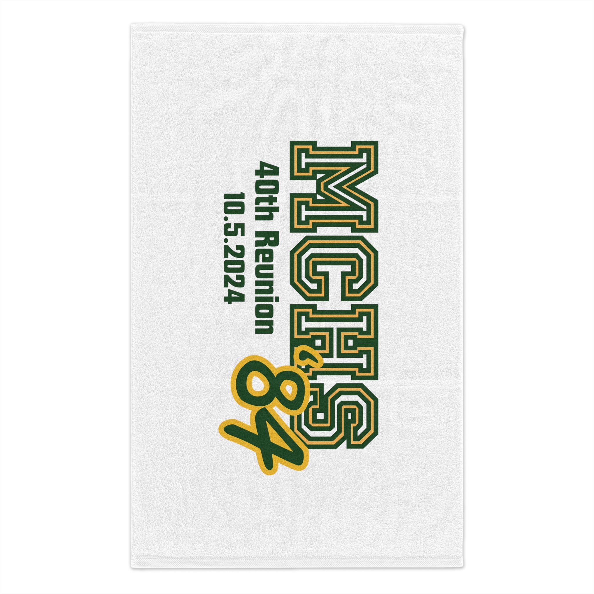 MCHS - Mira Costa '84 Rally Towel, 11x18 - MC8404