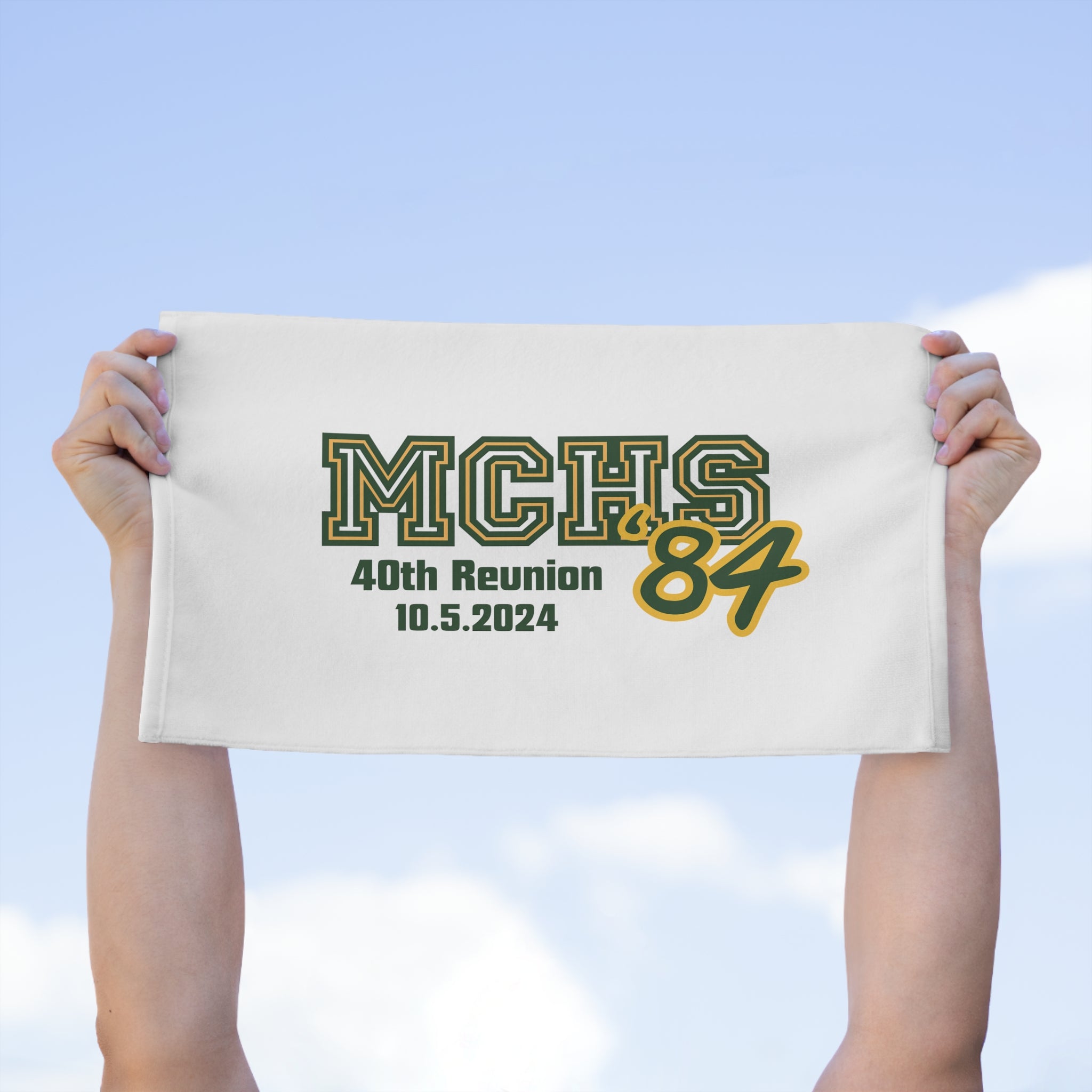 MCHS - Mira Costa '84 Rally Towel, 11x18 - MC8404