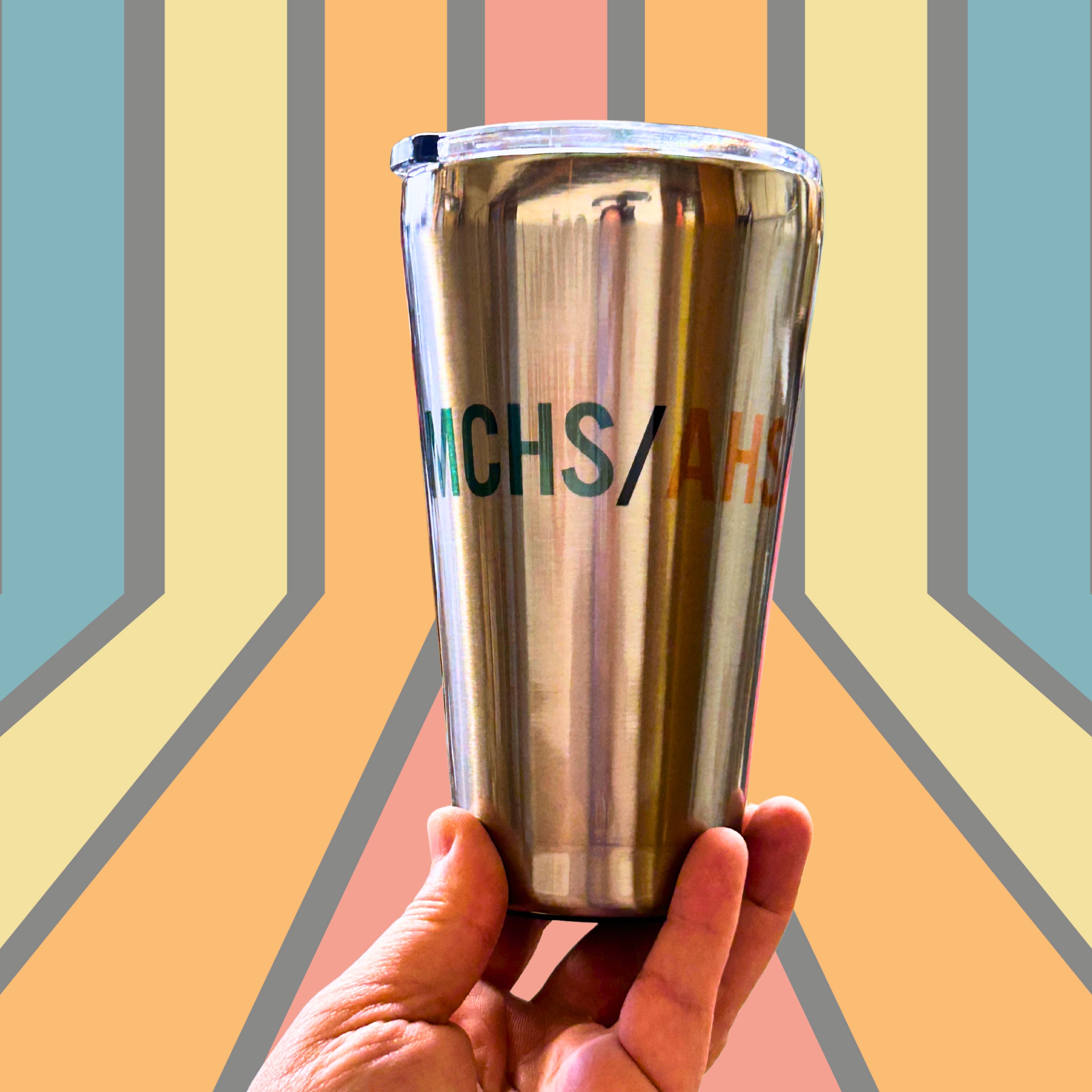 MCHS85 - 40th Reunion 15oz Stainless Steel Cup with Lid **PRE-ORDER - ORDER NOW!**