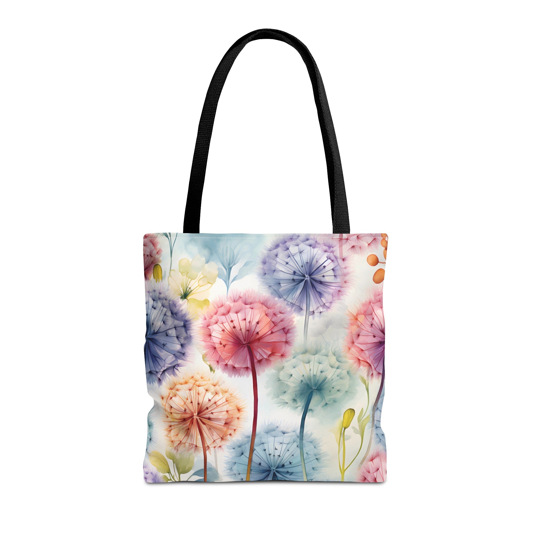 Reusable Tote Bag - Colorful Dandelions