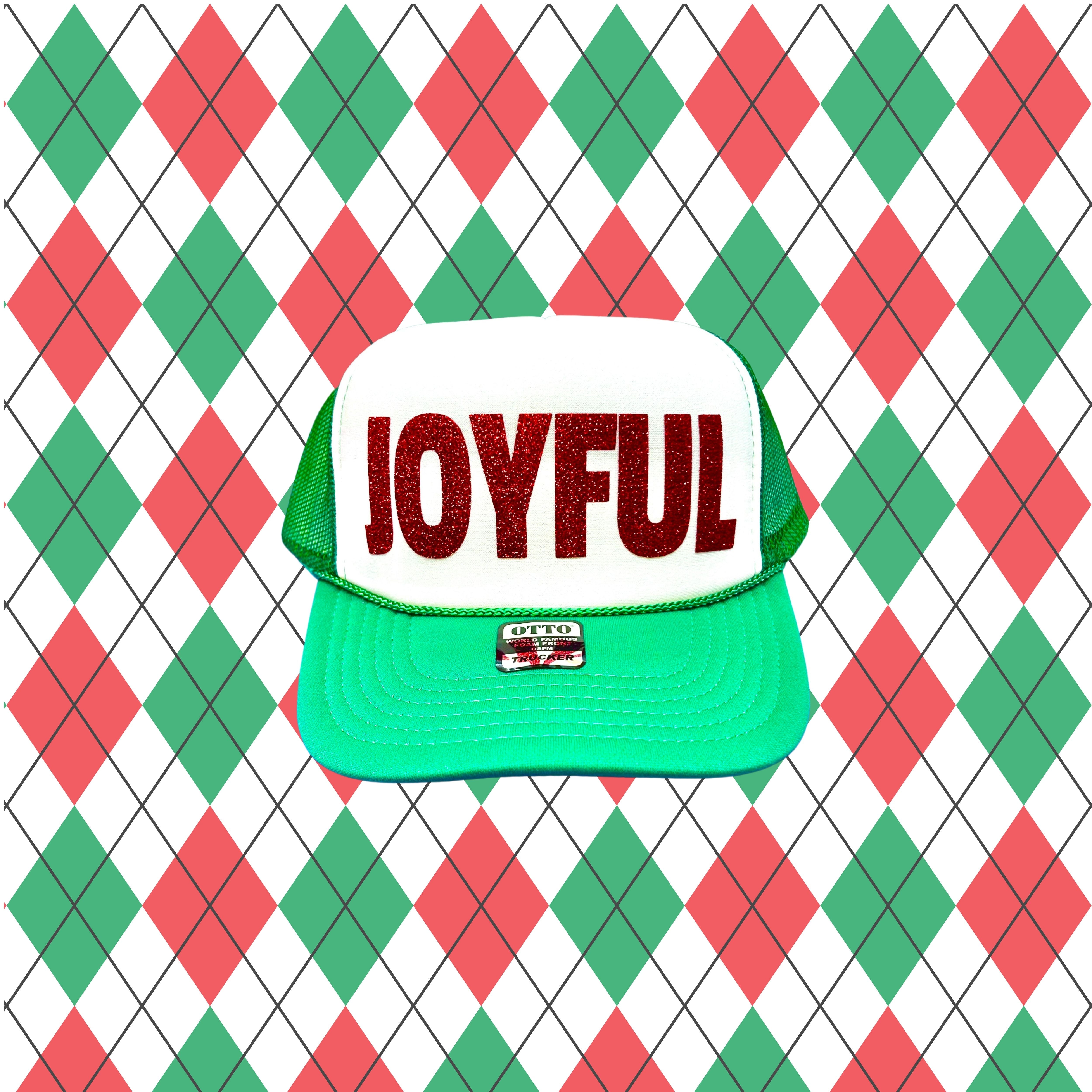 **Holiday Christmas Trucker Hats – Festive Styles for All Your Celebrations!**