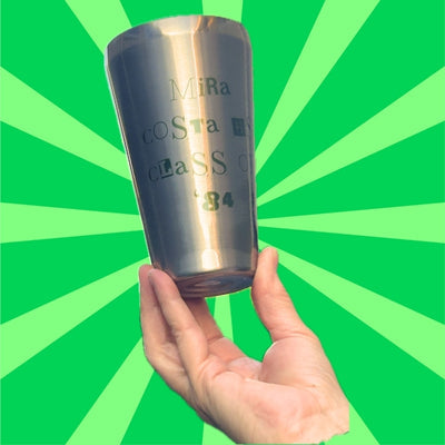 MCHS - MC 40th 15oz Stainless Steel Cup with Lid